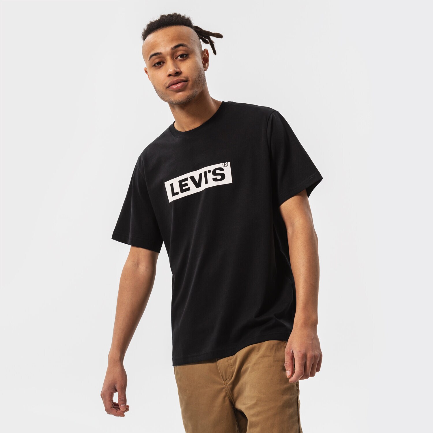 Koszulka, t-shirt sportowy męski LEVI'S T-SHIRT MT-GRAPHIC TEES A2082-0047 CZARNY