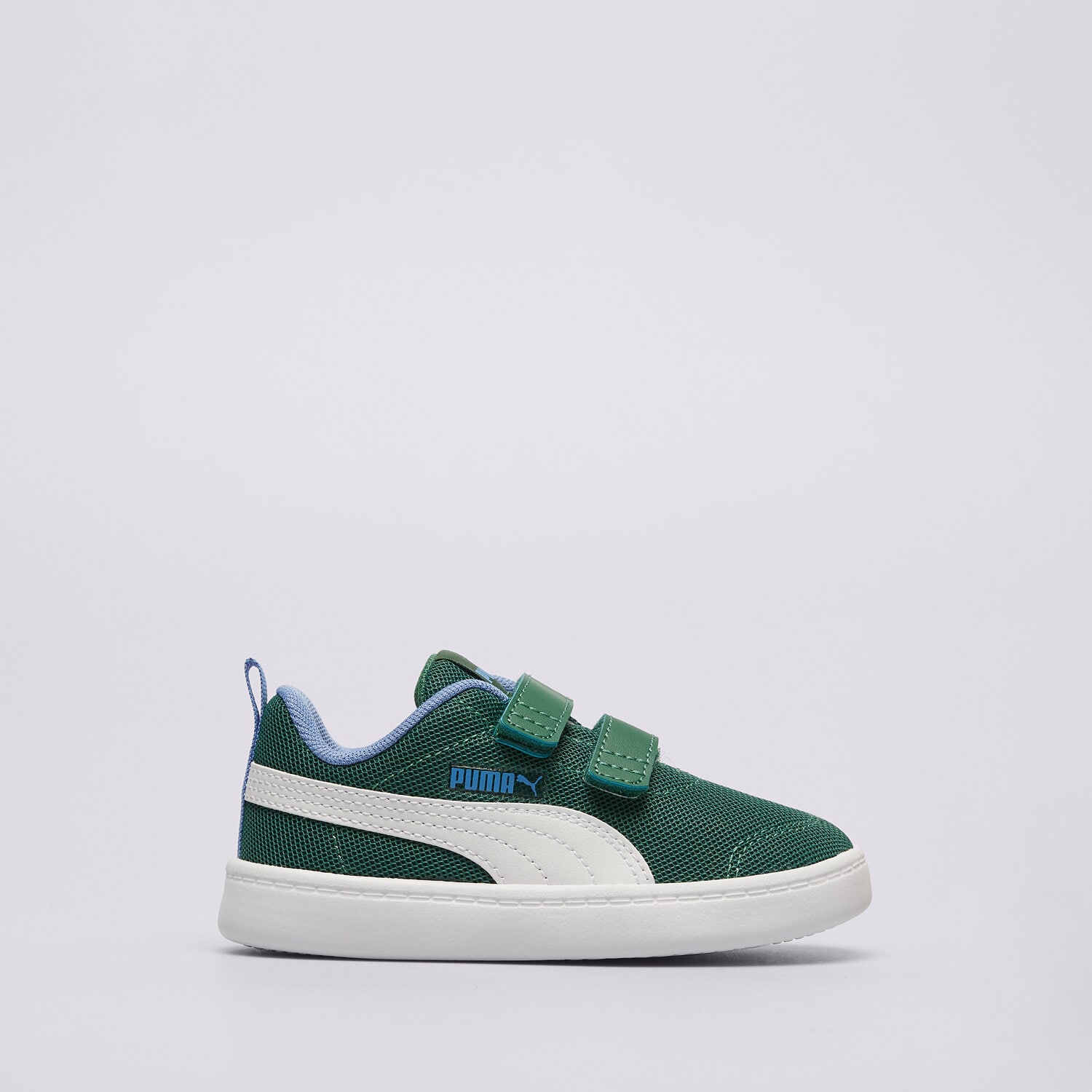 Buty sneakersy dla dzieci PUMA COURTFLEX V2 MESH V INF 37175918 ZIELONY