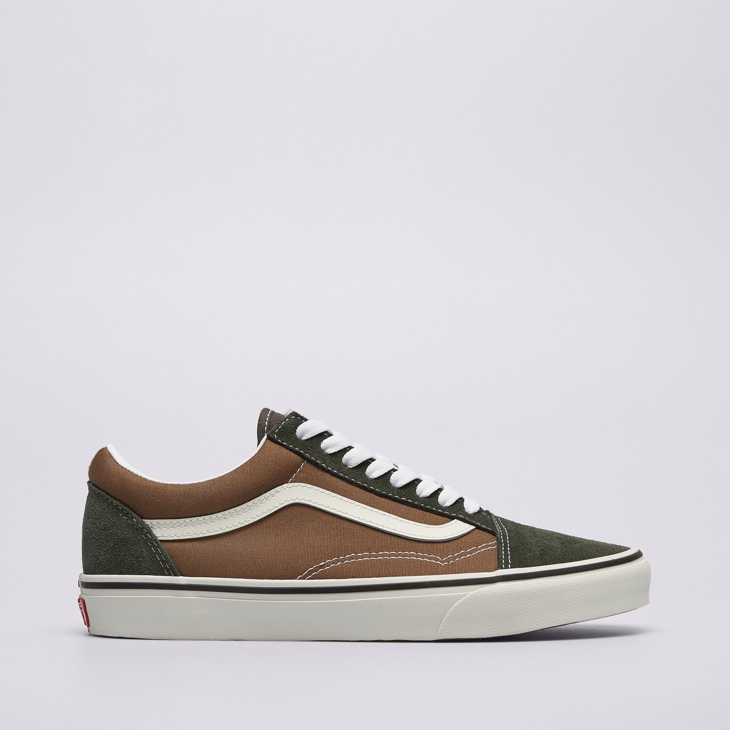 Buty sneakersy męskie VANS OLD SKOOL VN0005UFBF01 BRĄZOWY