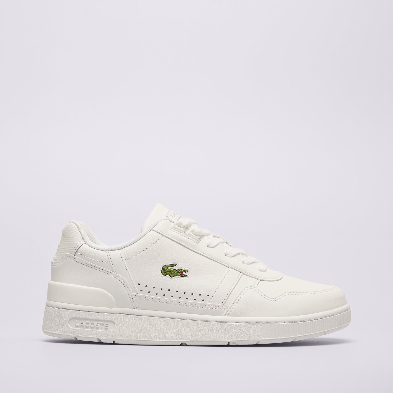 Buty sneakersy męskie LACOSTE T-CLIP 743SMA002321G BIAŁY