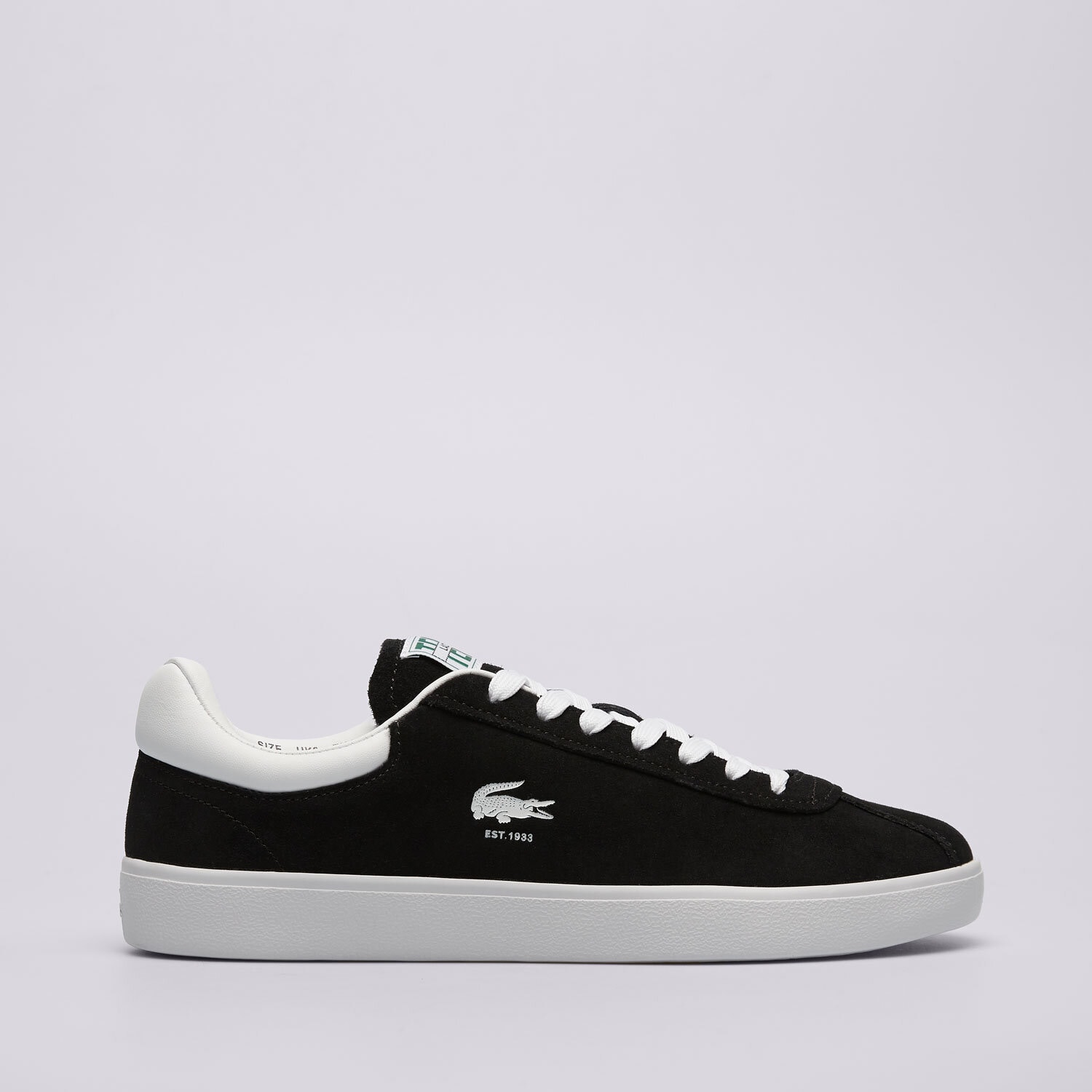 Buty sneakersy męskie LACOSTE BASESHOT 223 1 SMA 746SMA0065312 CZARNY
