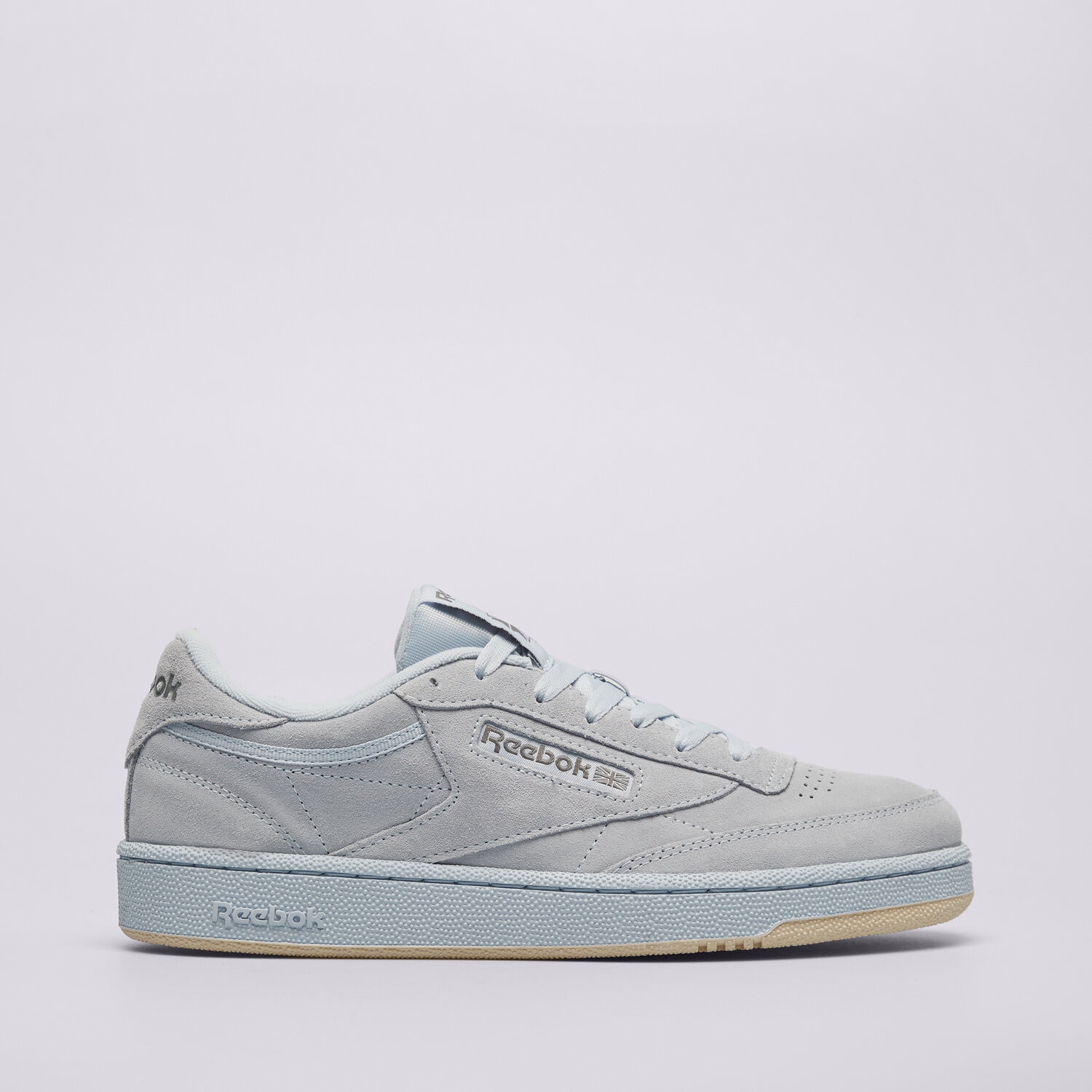 Buty sneakersy męskie REEBOK CLUB C 85 100074166 NIEBIESKI