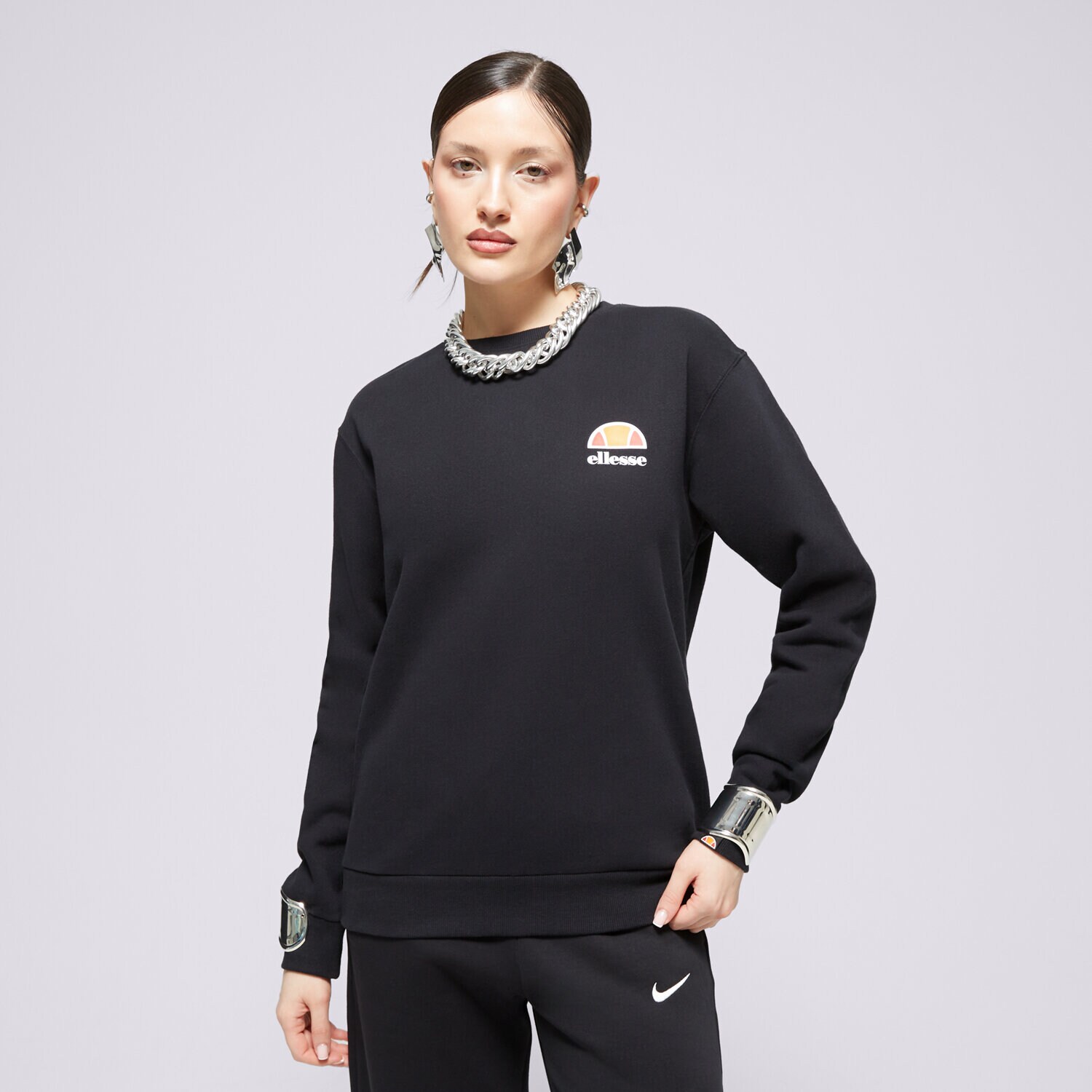 Bluza damska ELLESSE BLUZA HAVERFORD BLK SGC07484011 CZARNY
