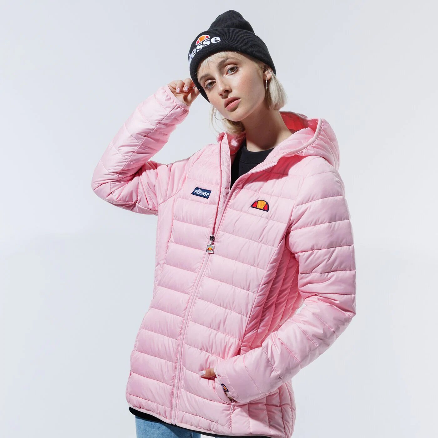 Kurtka zimowa damska ELLESSE KURTKA ZIMOWA LOMPARD LPINK SGS02683808 RÓŻOWY