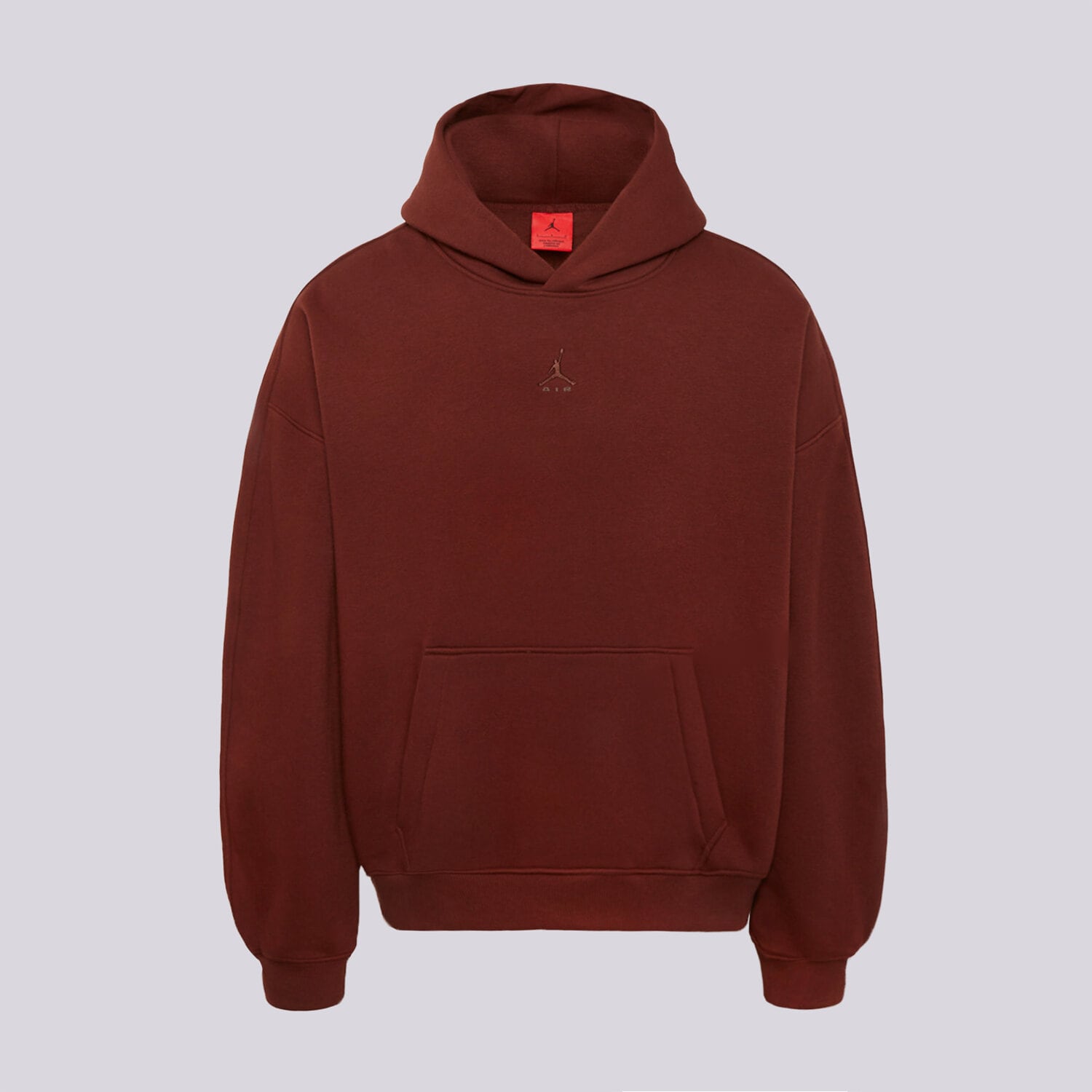 Bluza męska JORDAN BLUZA Z KAPTUREM M J BRK OVZ FLC PO BB IM8911-273 BORDOWY