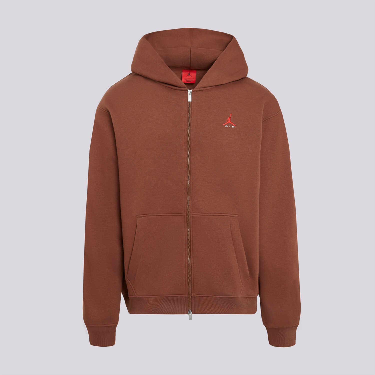 Bluza męska JORDAN BLUZA ROZPINANA Z KAPTUREM M J BRK IU0243-265 BRĄZOWY
