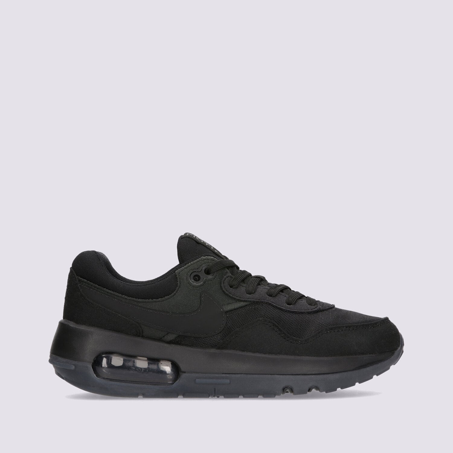 Buty sneakersy dla dzieci NIKE AIR MAX MOTIF DH9388-003 CZARNY