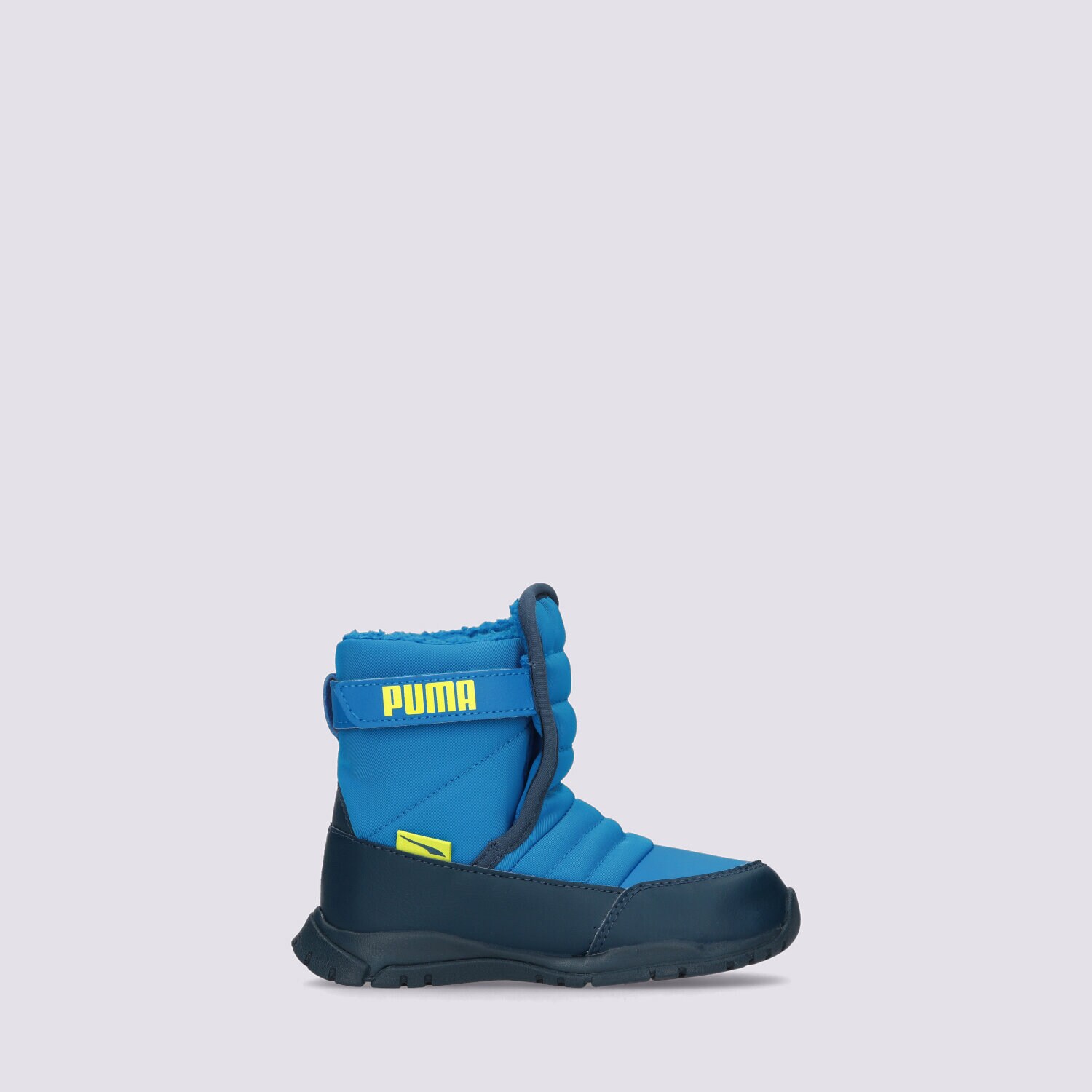 Buty zimowe, trekkingowe, outdoor dla dzieci PUMA NIEVE BOOT WTR AC INF 38074601 NIEBIESKI