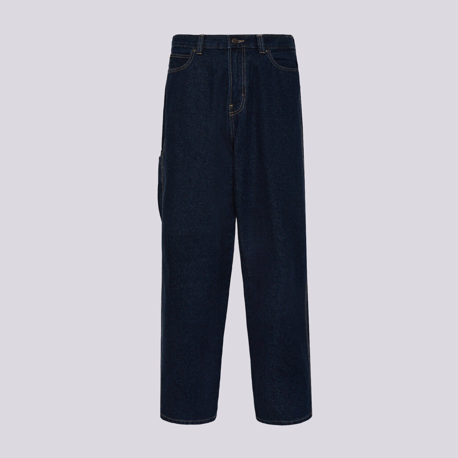Spodnie sportowe męskie DICKIES SPODNIE 958 BAGGY TAPERED WORK JEANS DK0A88EDRIN1 GRANATOWY