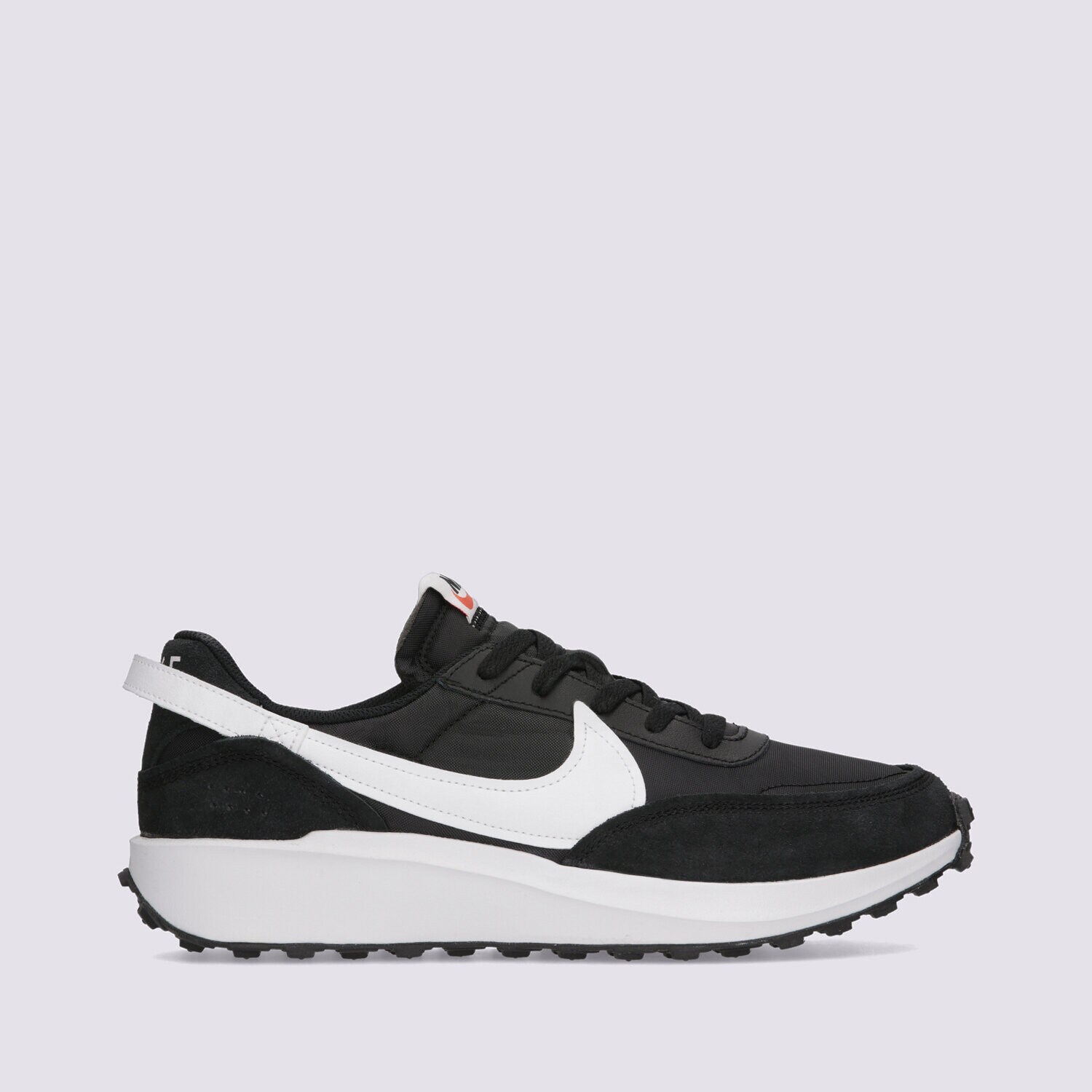 Buty sneakersy męskie NIKE WAFFLE DEBUT DH9522-001 CZARNY