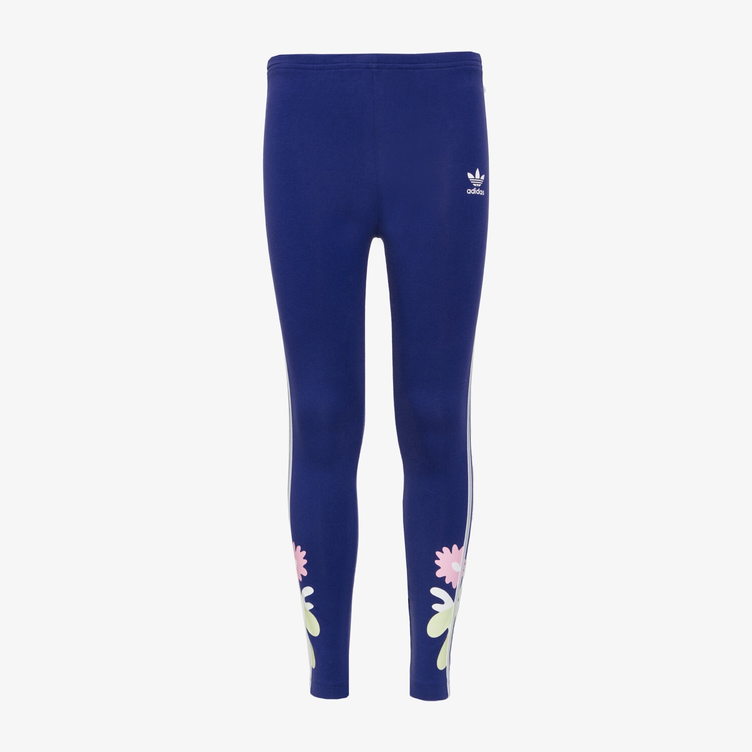Sportowe spodnie dziecięce ADIDAS LEGGINGS HF7469 HF7469 GRANATOWY