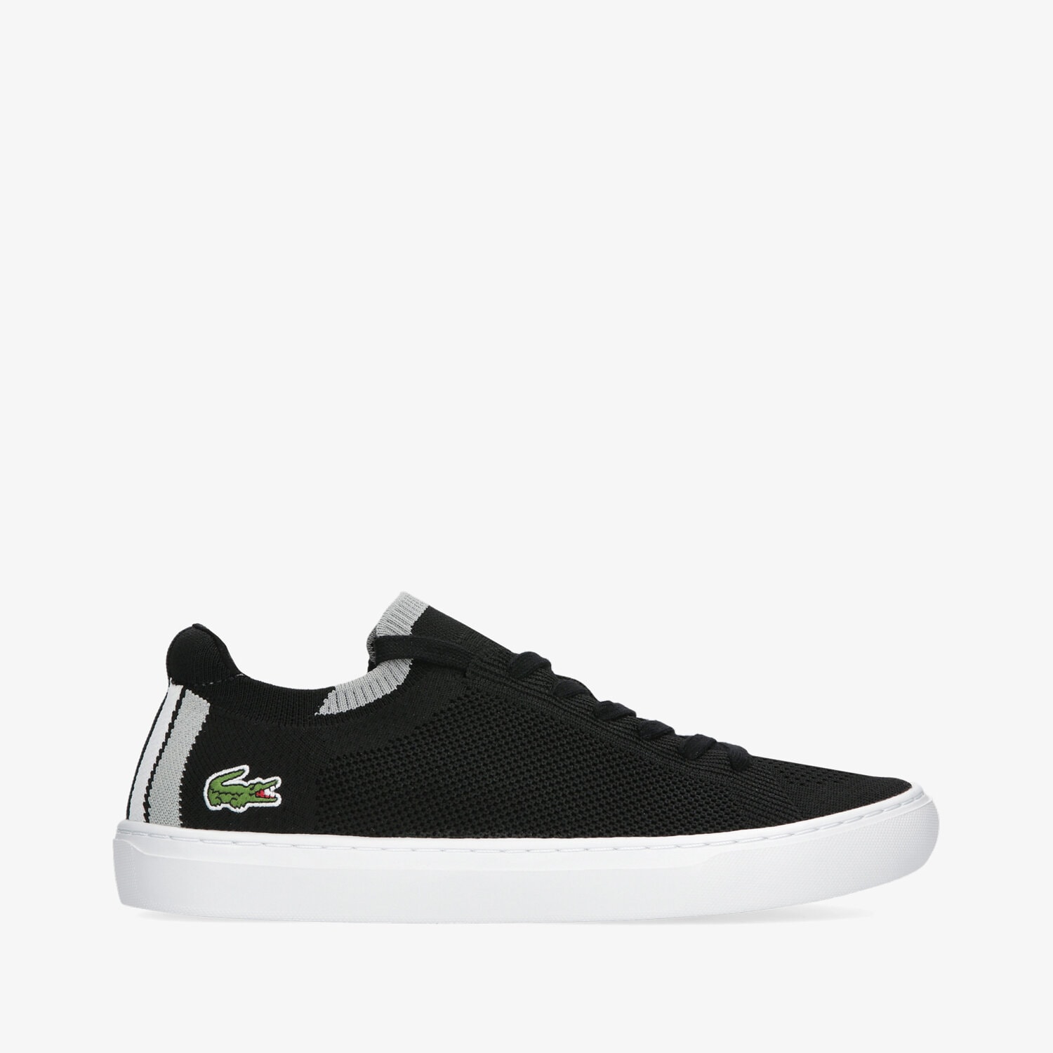 Buty sneakersy męskie LACOSTE LA PIQUEE NU 0722 1 743CMA0014231 CZARNY