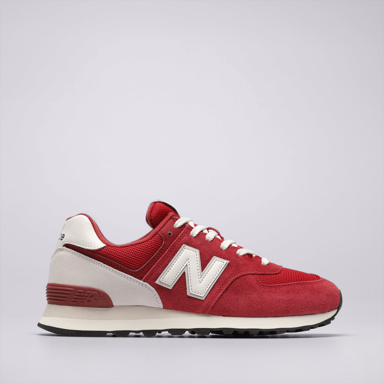 Buty sneakersy męskie NEW BALANCE 574 U574WQ2 CZERWONY