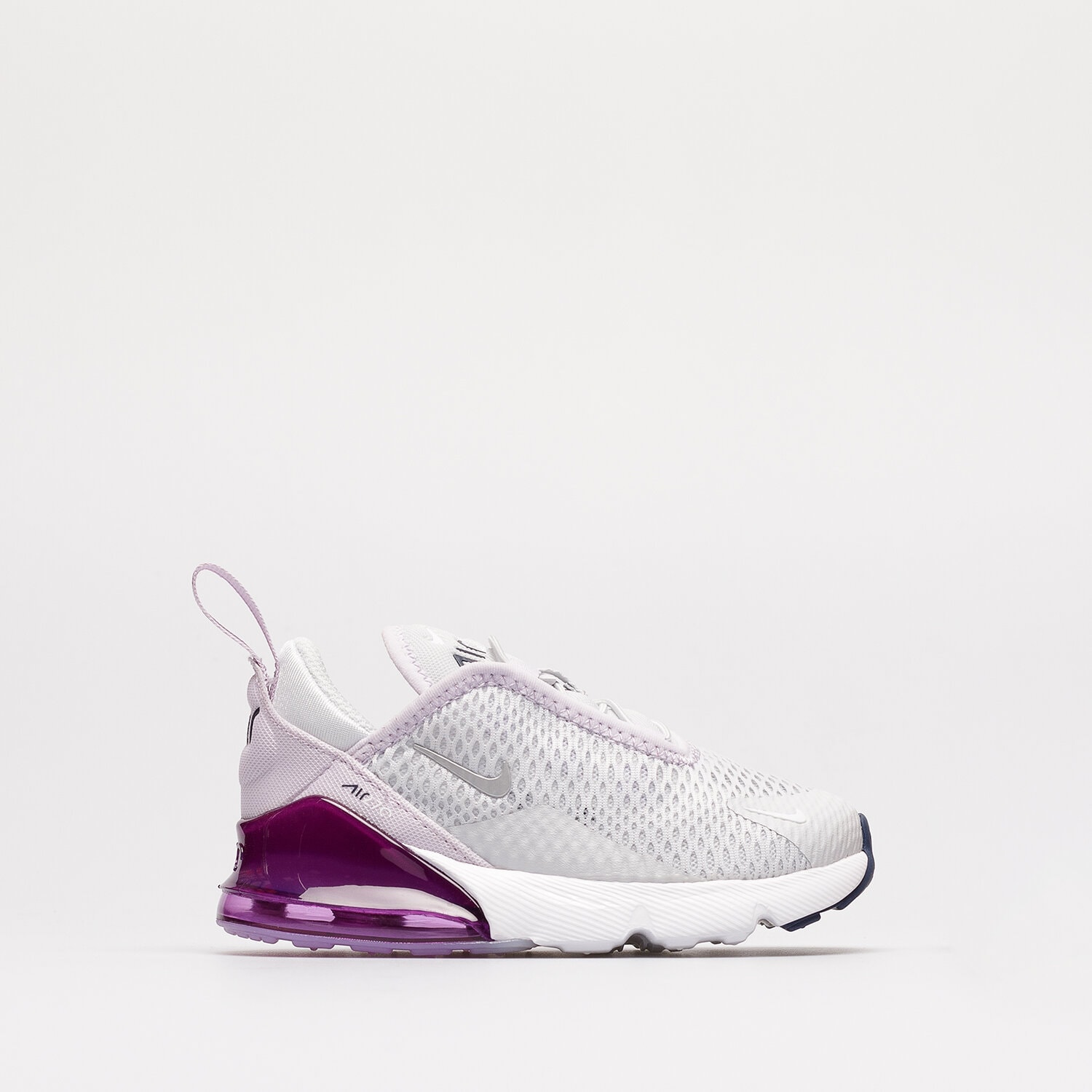 Buty sneakersy dla dzieci NIKE AIR MAX 270 BT DD1646-023 SZARY