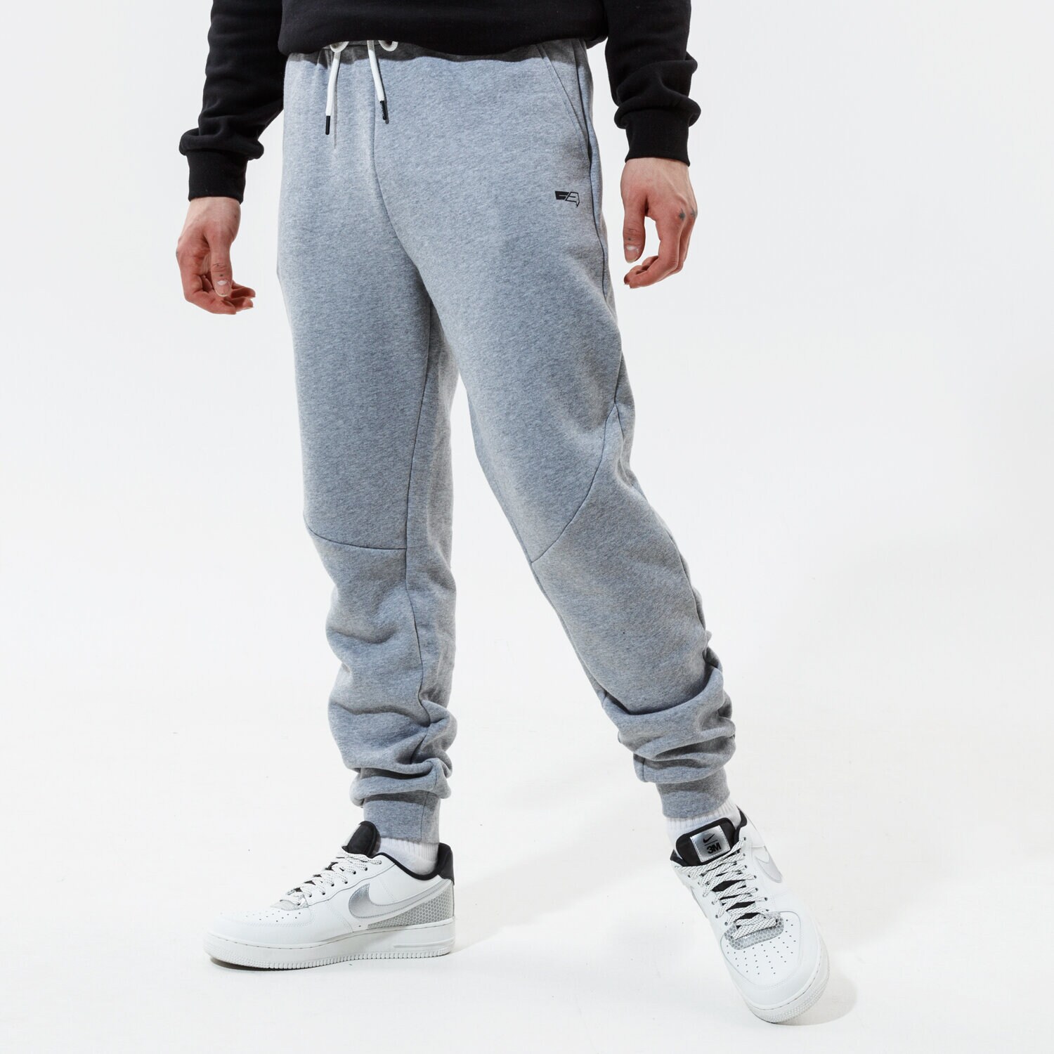 Spodnie sportowe męskie CONFRONT SPODNIE ESSENTIAL PANTS GREY CF121SPM21002 SZARY