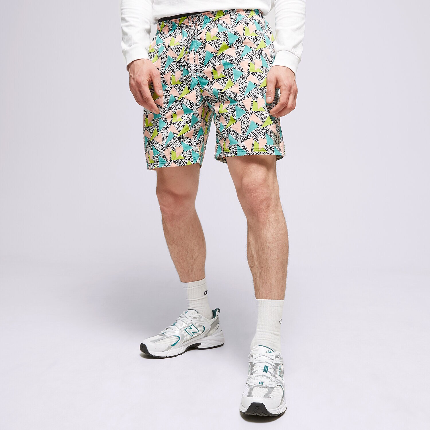 Krótkie spodenki, szorty męskie NIKE SZORTY  NESSC459-001 MULTICOLOR