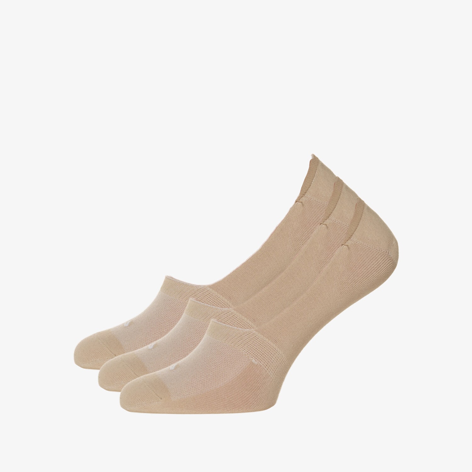 Skarpetki sportowe damskie FILA SKARPETY FILA GHOST SOCKS F1278/3306 BEŻOWY