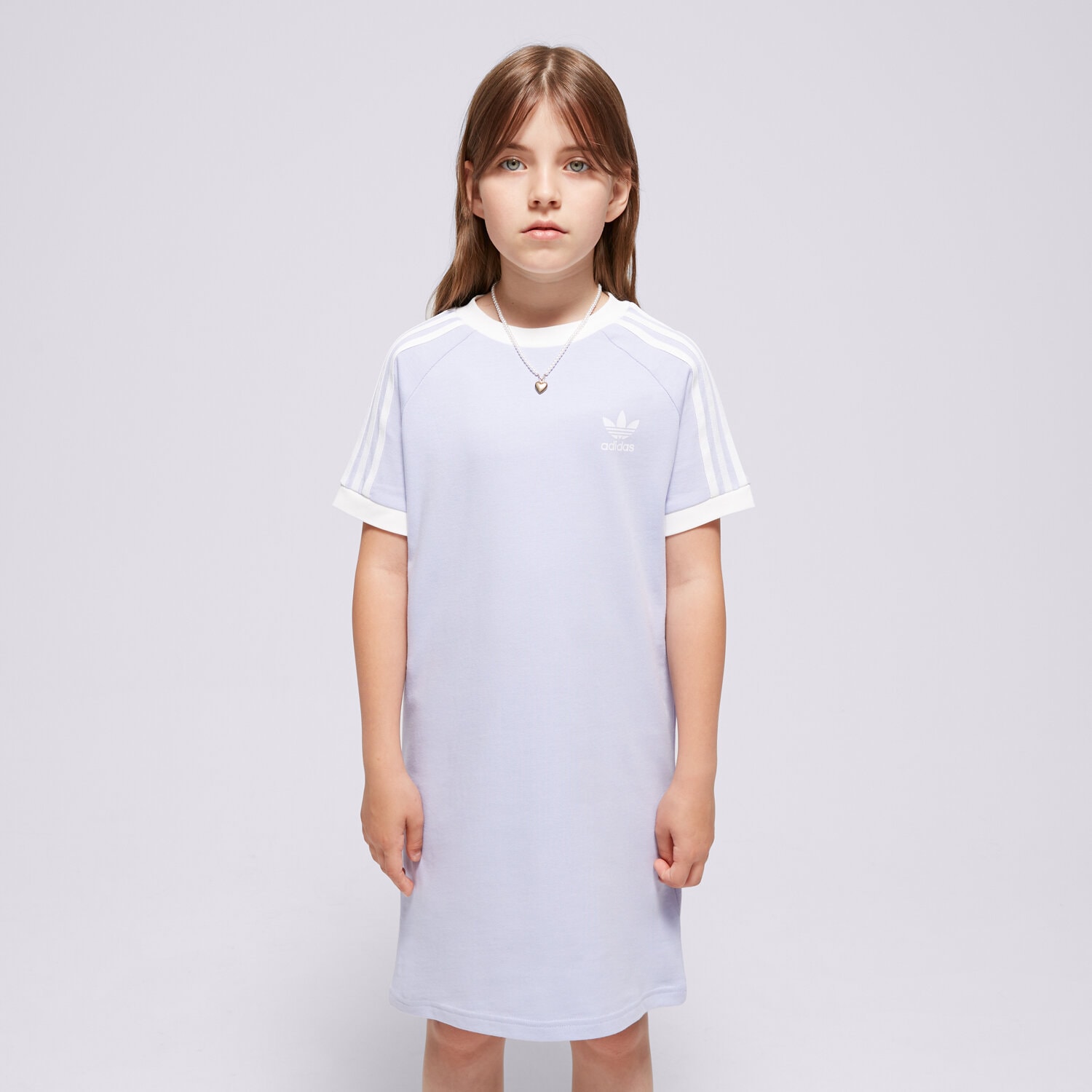 ADIDAS SUKIENKA TEE DRESS GIRL IN8392 FIOLETOWY
