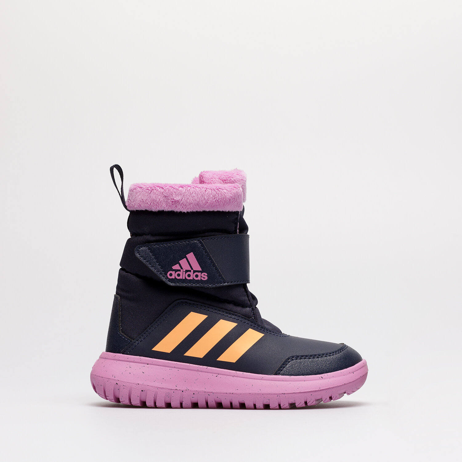 Buty zimowe, trekkingowe, outdoor dla dzieci ADIDAS WINTERPLAY C GZ6795 GRANATOWY