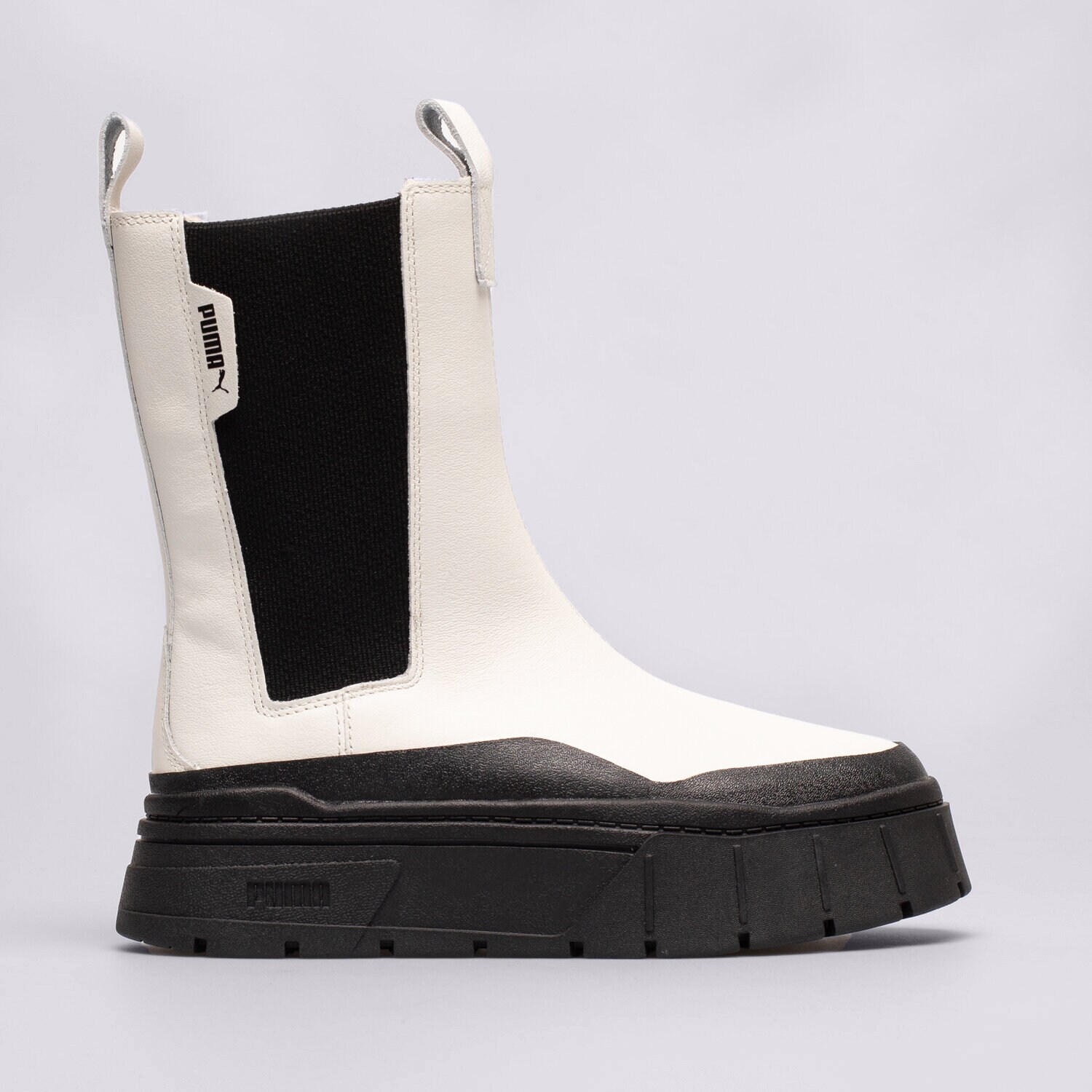 Buty zimowe damskie PUMA MAYZE STACK CHELSEA WNS 38627201 BIAŁY