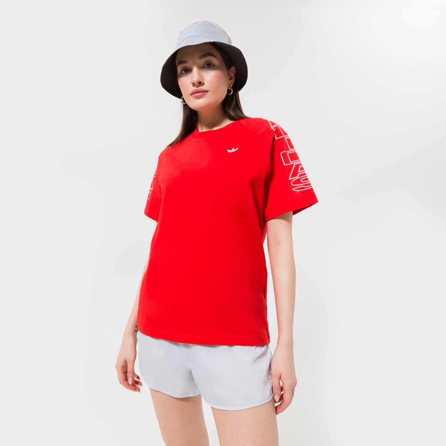 Koszulka, t-shirt damski ADIDAS T-SHIRT H20250 H20250 CZERWONY