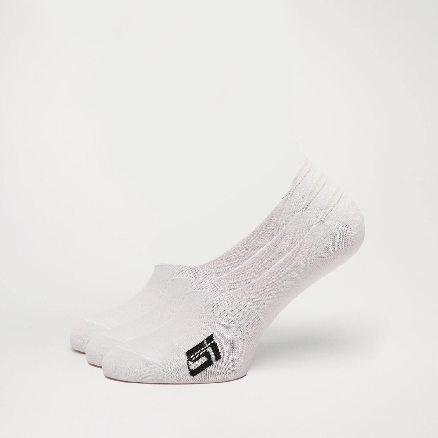 Skarpetki sportowe damskie SIZEER SKARPETY STOPKI WHITE FOOTIES SI18FTD01001 BIAŁY