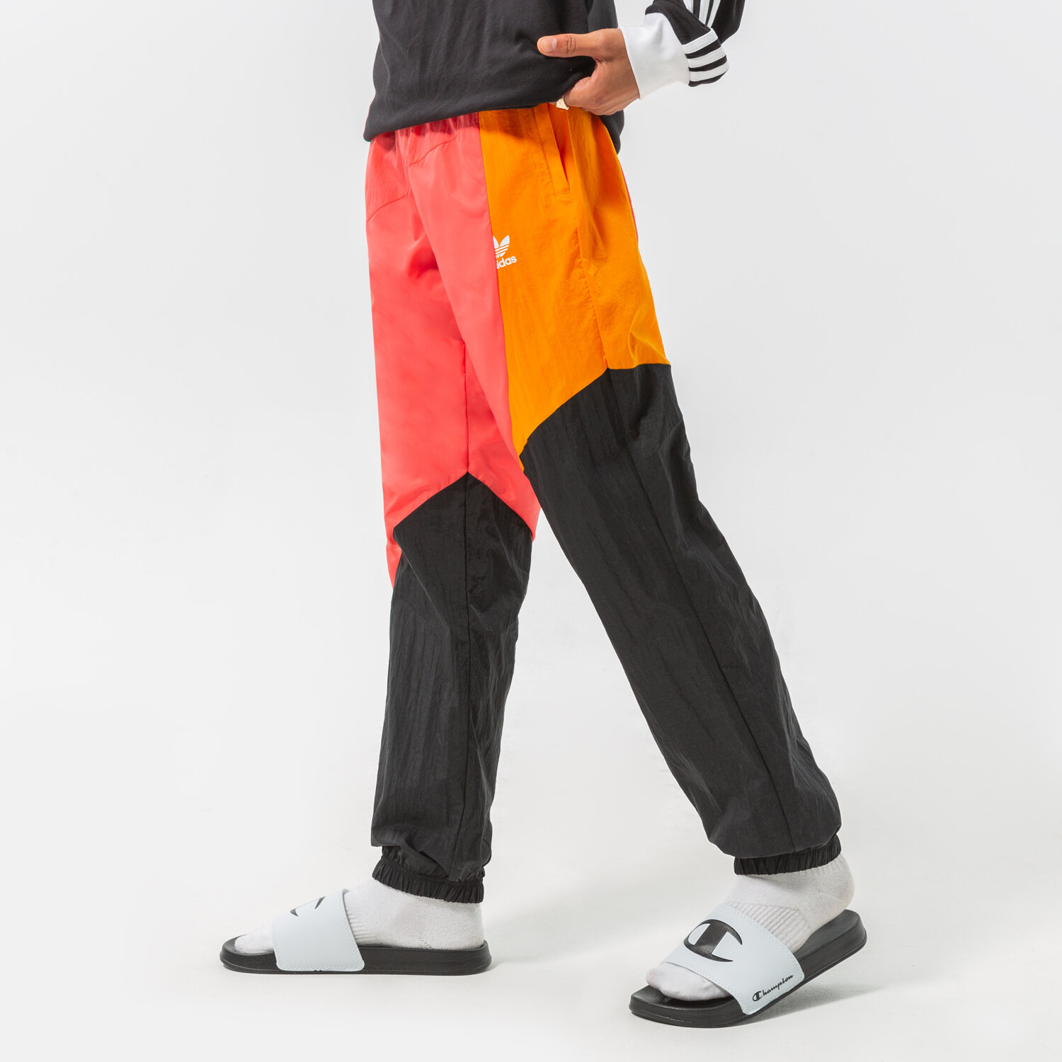 Spodnie sportowe męskie ADIDAS SPODNIE BLD CB TP HC4502 MULTICOLOR