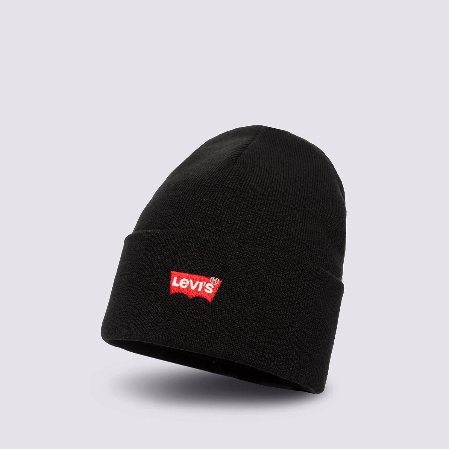 Czapka zimowa dla dzieci LEVI'S CZAPKA RED BATWING EMBROIDERED BEANIE 38022-0182 CZARNY