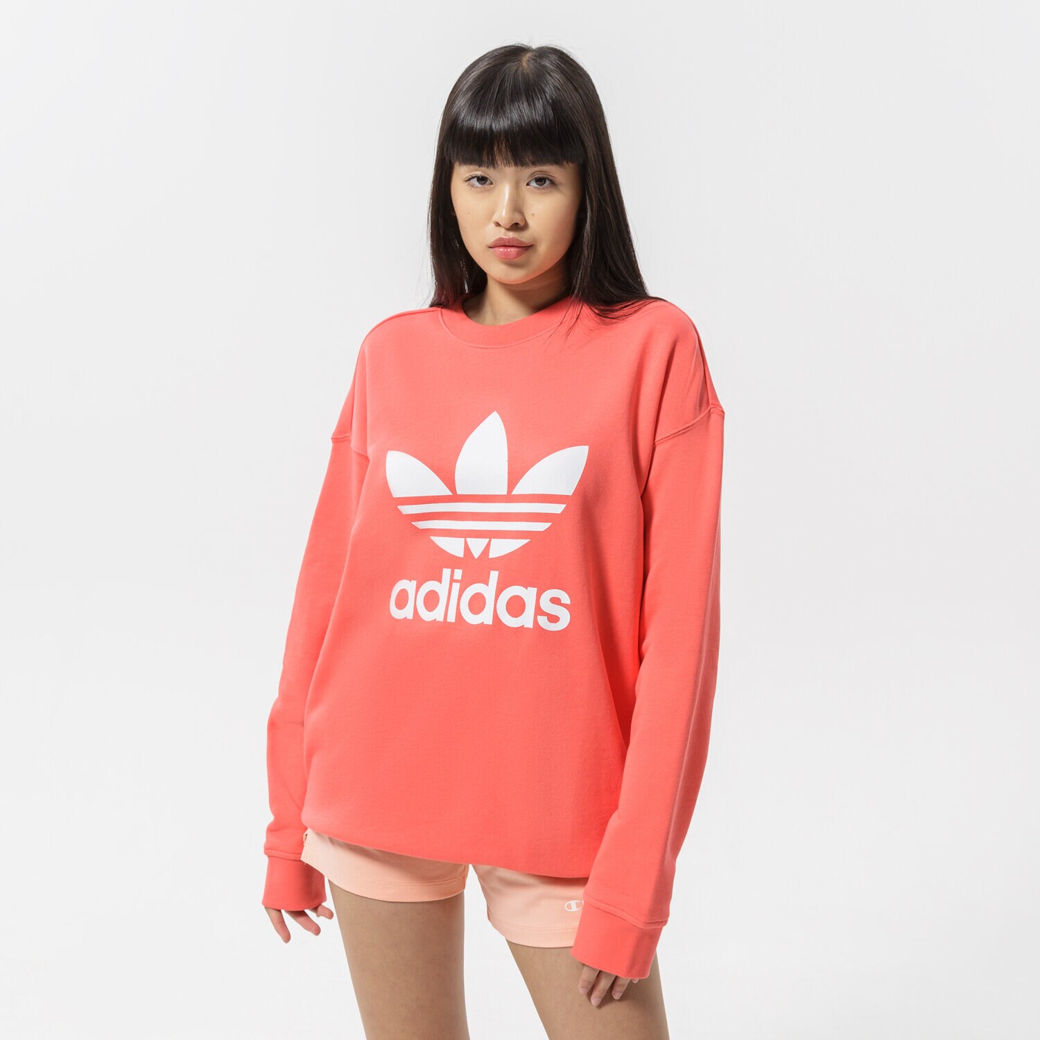 Bluza damska ADIDAS BLUZA TRF CREW SWEAT HE9537 POMARAŃCZOWY