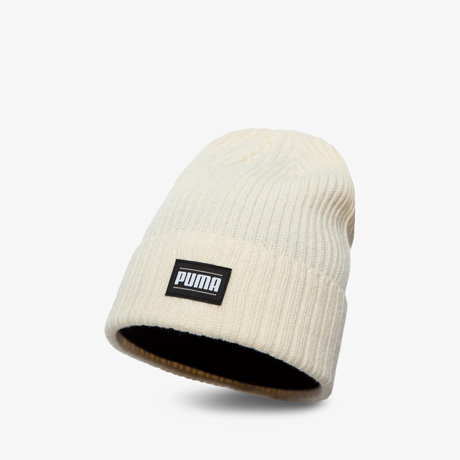 Czapka zimowa dla dzieci PUMA CZAPKA RIBBED CLASSIC CUFF 024038 04 BIAŁY