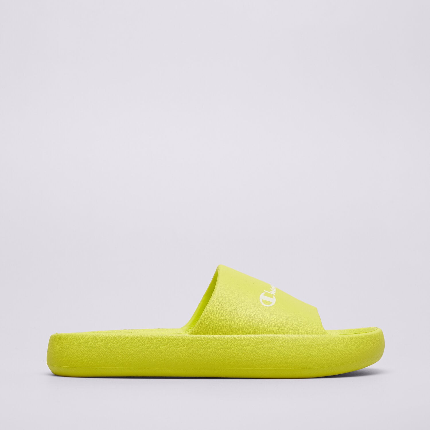 Klapki damskie CHAMPION SOFT SLIPPER S11689YL025 LIMONKOWY