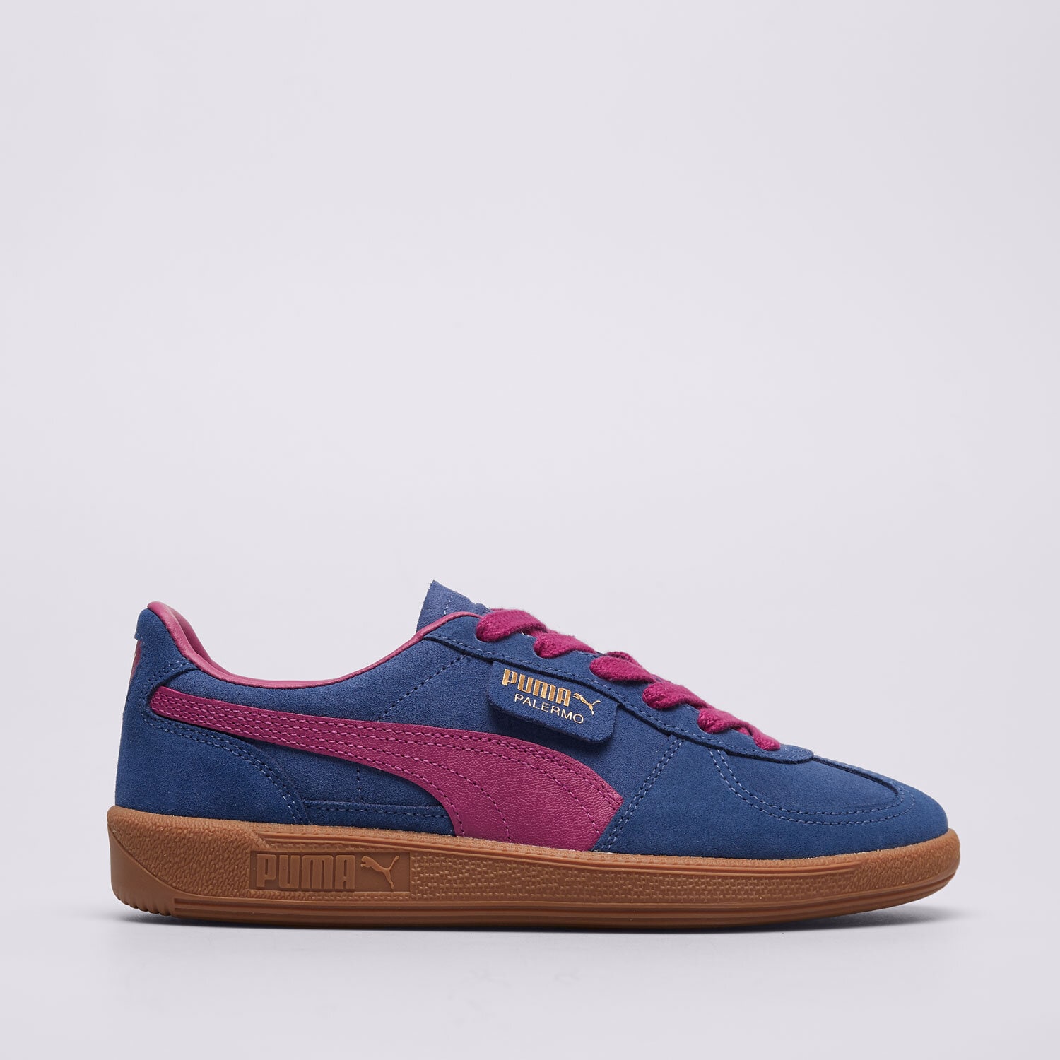 Buty sneakersy damskie PUMA PALERMO 39646321 GRANATOWY