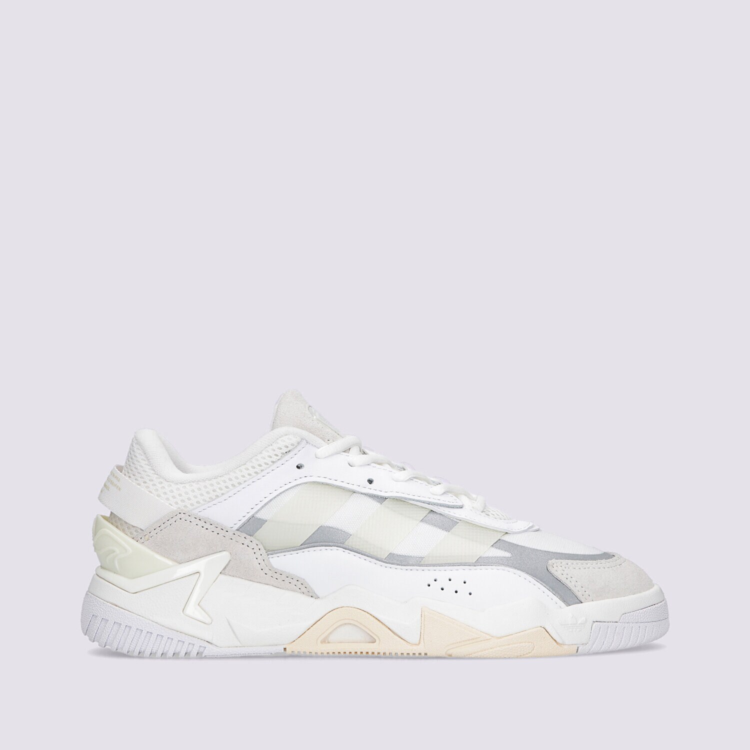Buty sneakersy damskie ADIDAS NITEBALL II GZ3626 BIAŁY