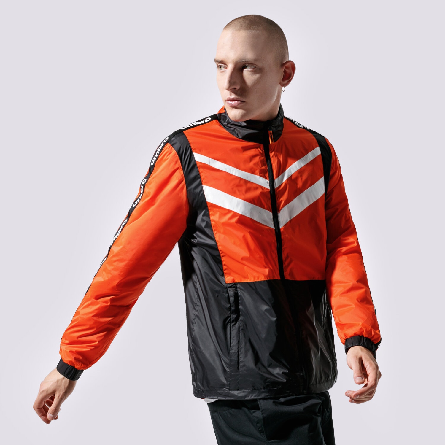 Kurtka zimowa męska UMBRO KURTKA CLASSIC JKT UL39KUM80001 POMARAŃCZOWY