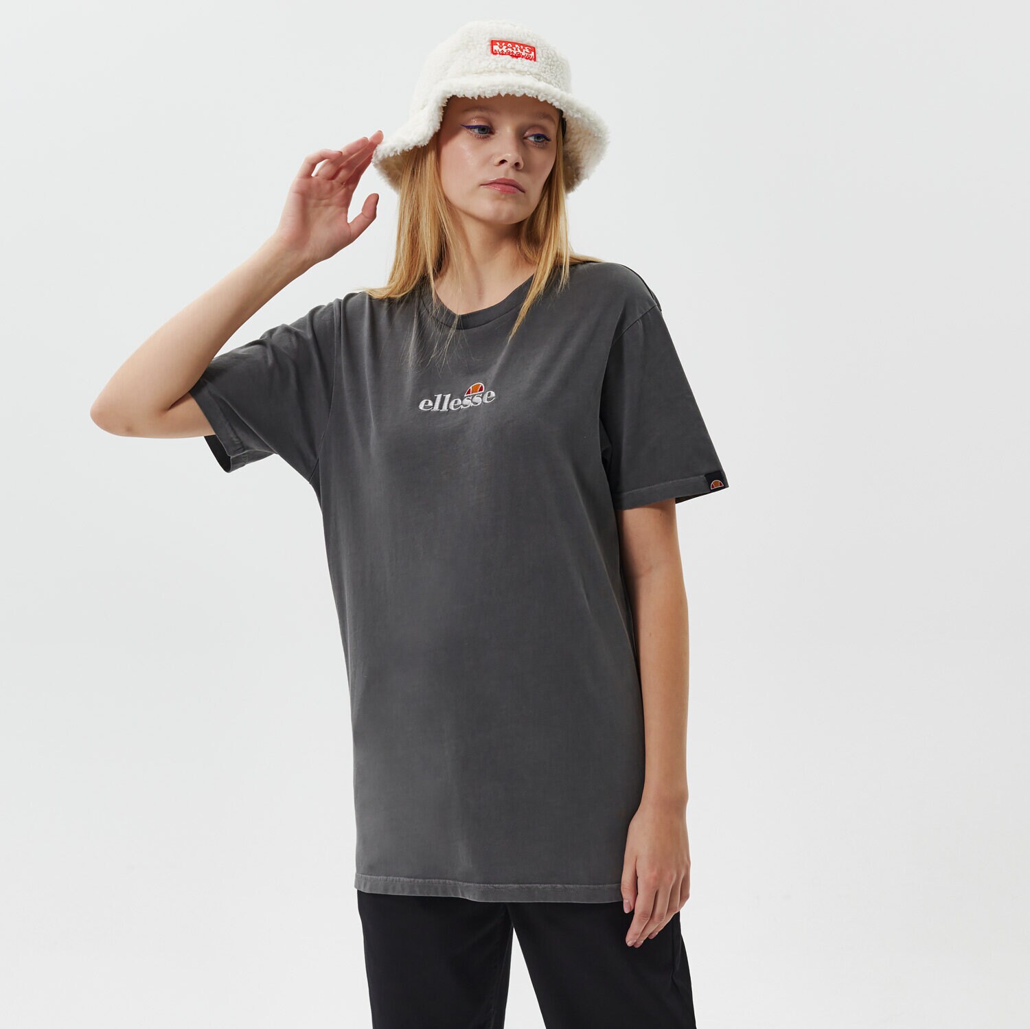 Koszulka, t-shirt damski ELLESSE T-SHIRT ANNATTO TEE BLK SGK13148011 CZARNY