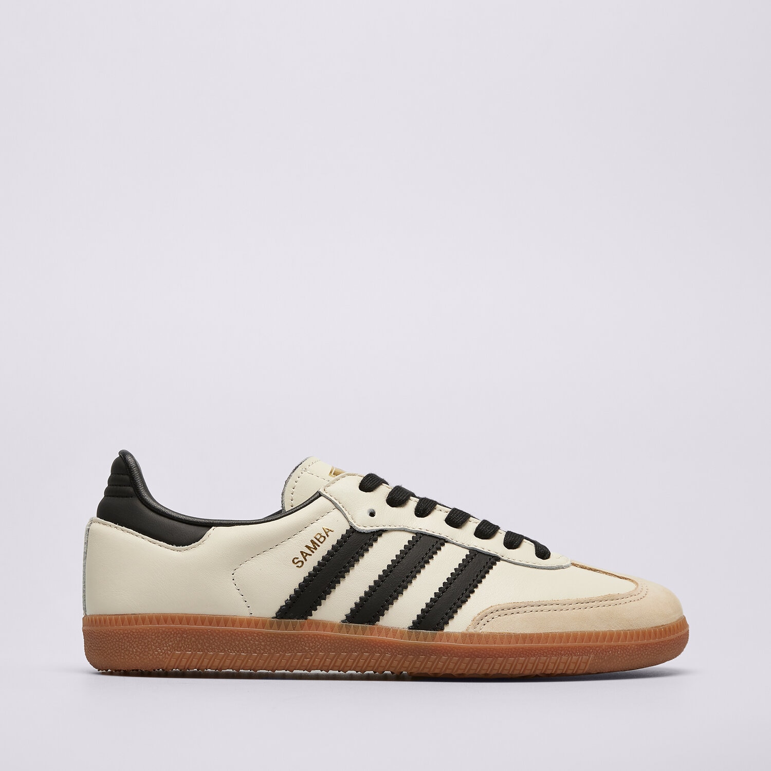 Buty sneakersy damskie ADIDAS SAMBA OG W ID0478 BEŻOWY