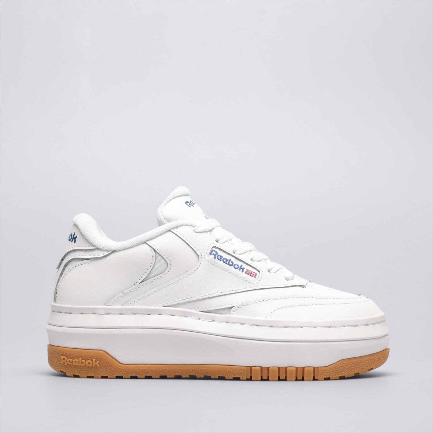 Buty sneakersy damskie REEBOK CLUB C EXTRA 100010061 BIAŁY