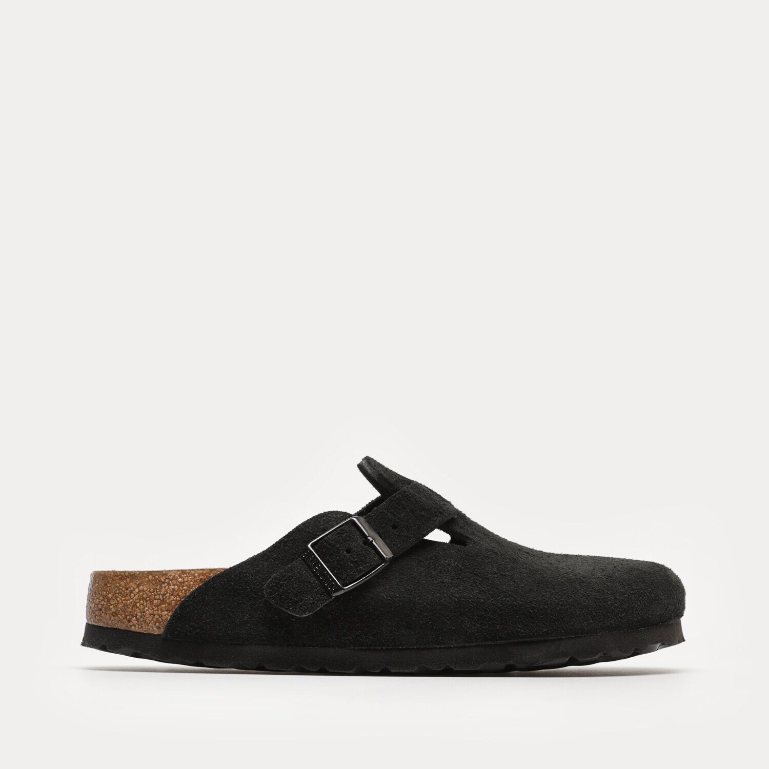 Klapki damskie BIRKENSTOCK BOSTON BS 660473 CZARNY