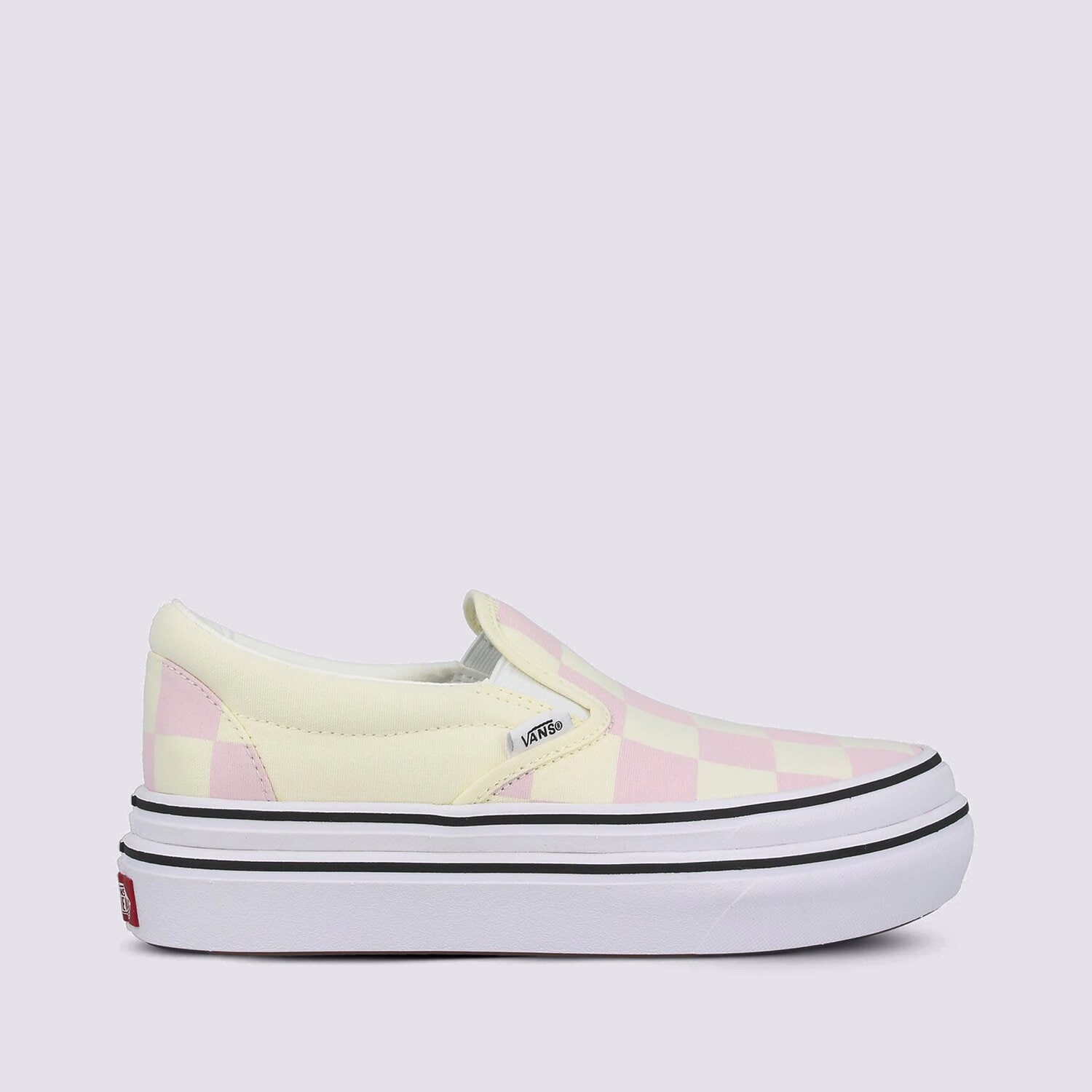 Damskie trampki, tenisówki VANS UA SUPER COMFYCUSH SLIP-ON VN0A4U1FXT51 BIAŁY