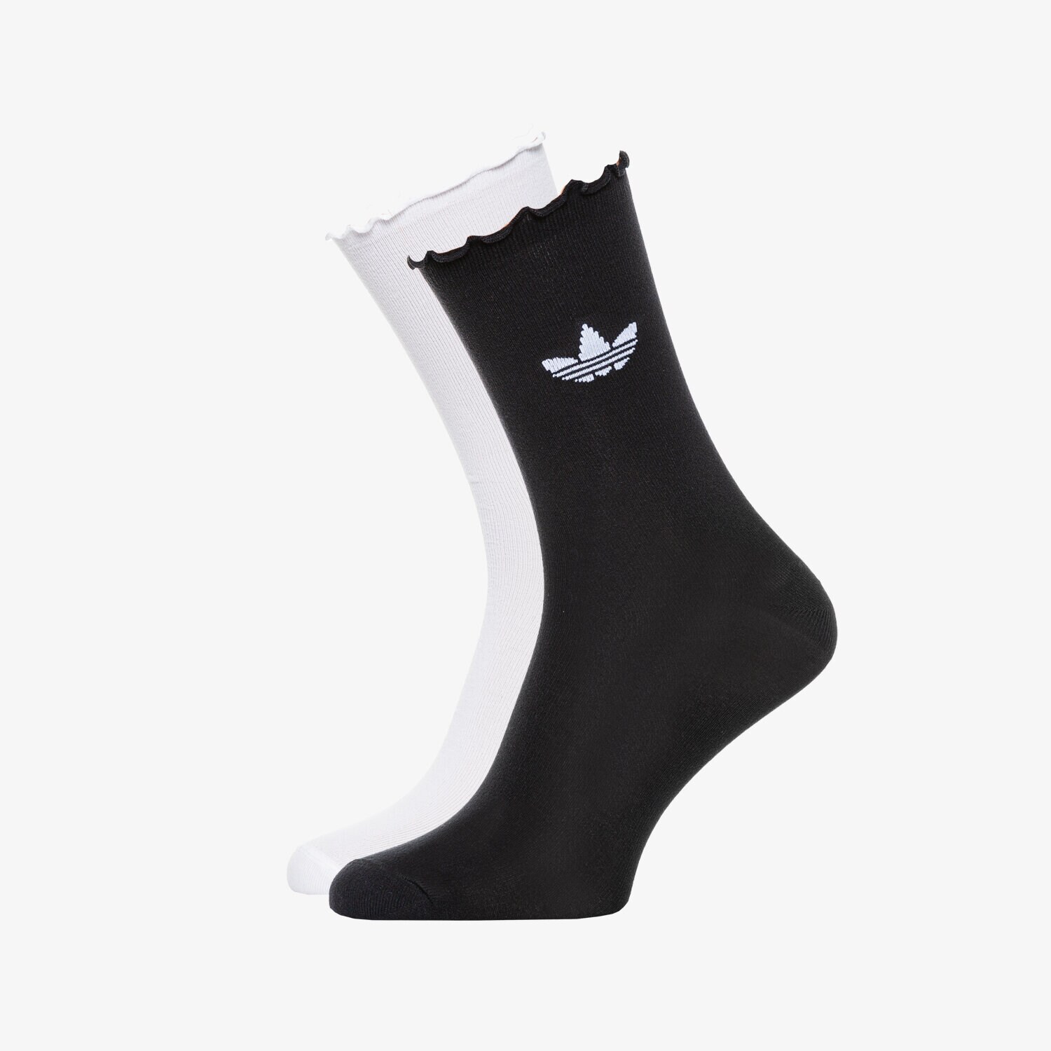 Skarpetki sportowe damskie ADIDAS SKARPETY RUFFLE CRW 2PP HC9532 CZARNY