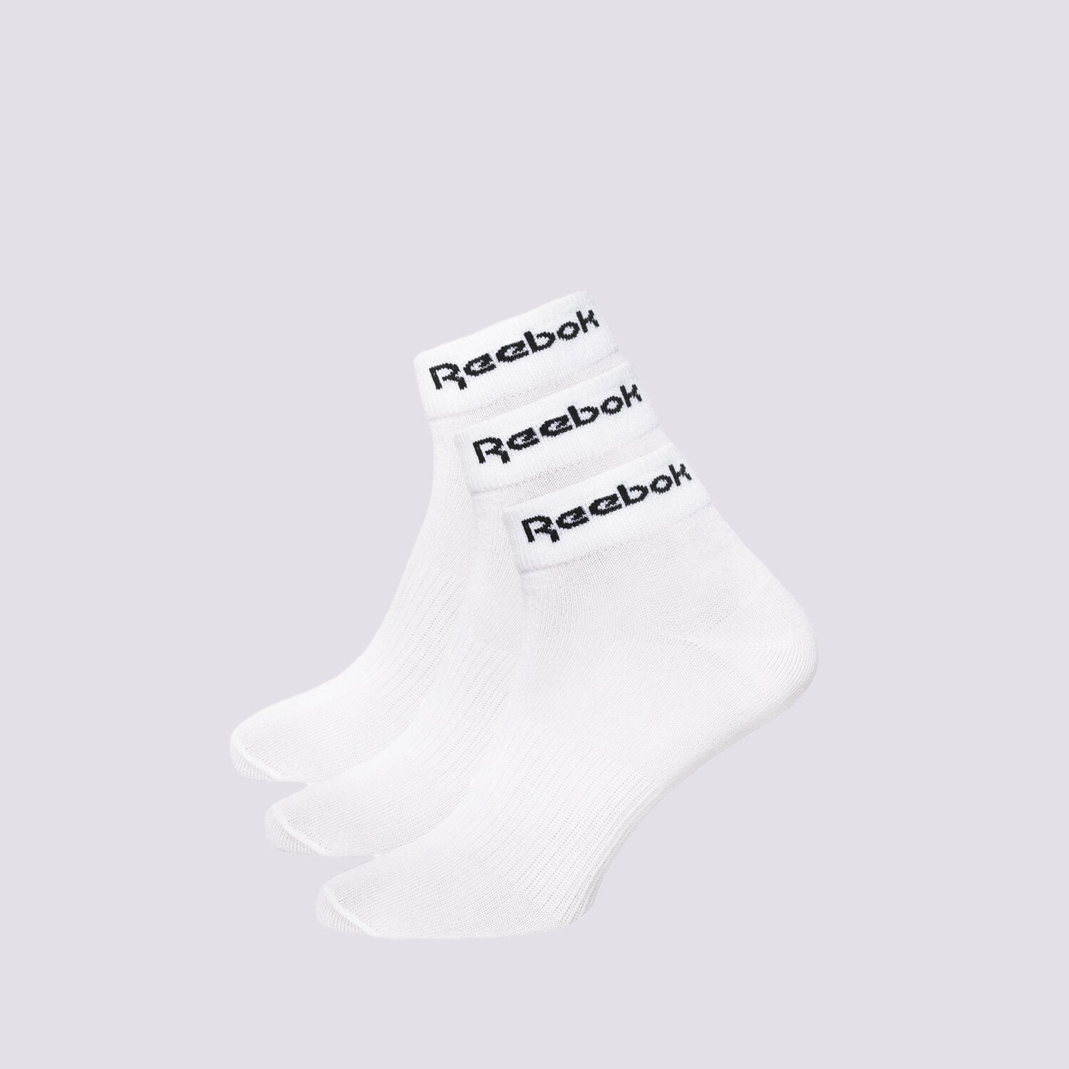 Skarpetki sportowe damskie REEBOK SKARPETY ACT CORE ANKLE SOCK 3P GH8167 BIAŁY
