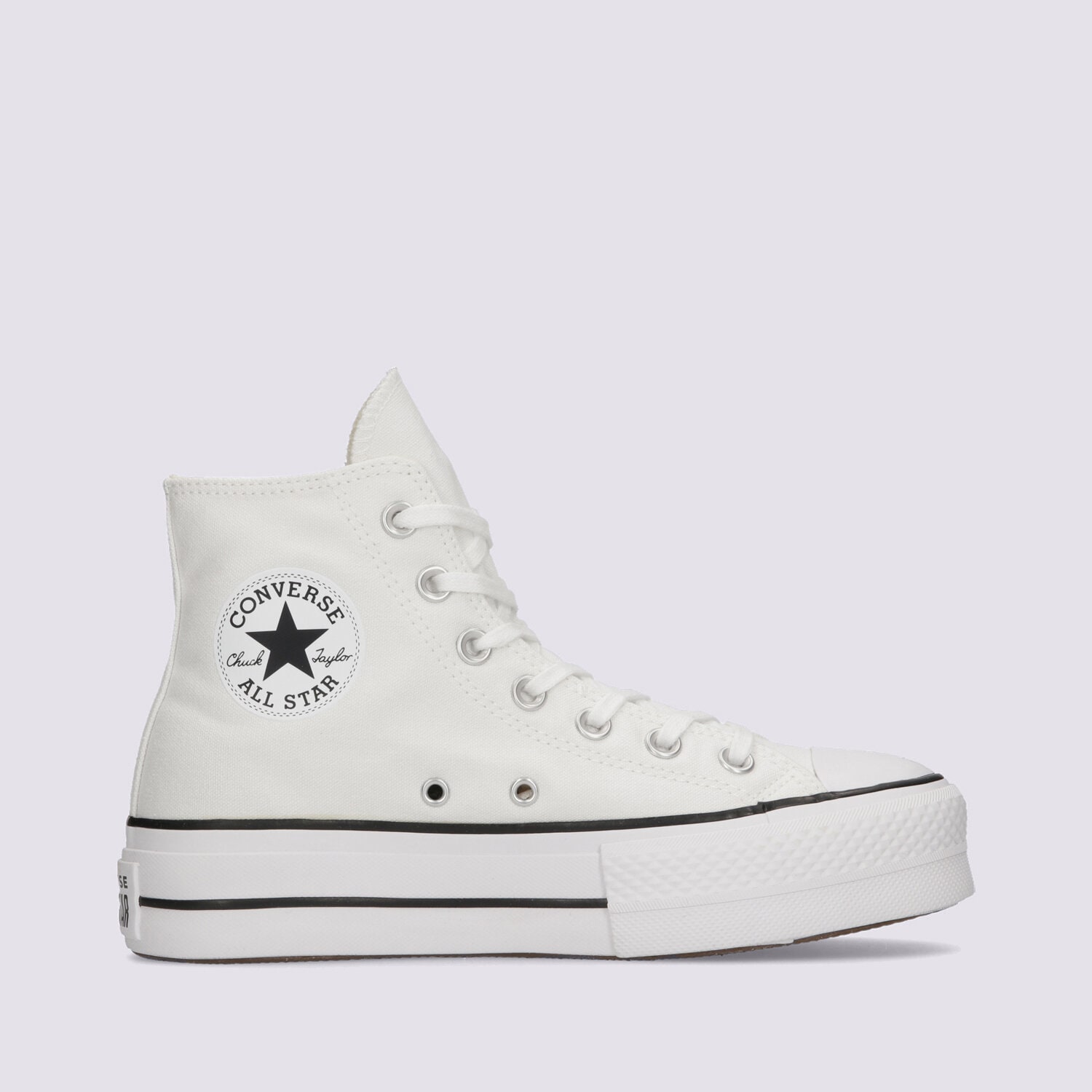 Damskie trampki, tenisówki CONVERSE ALL STAR LIFT HIGH PLATFORM  560846C BIAŁY