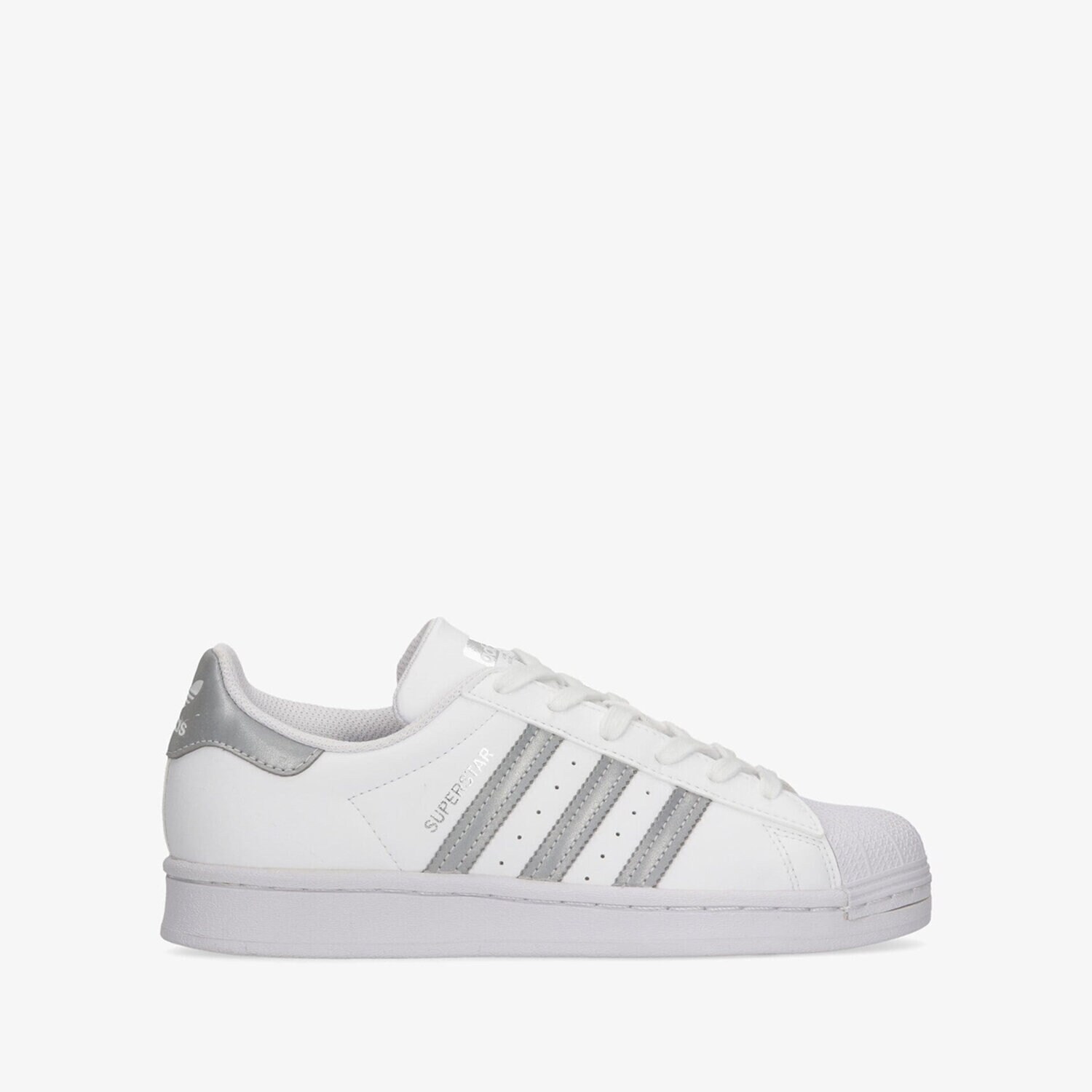 Buty sneakersy dla dzieci ADIDAS SUPERSTAR J GZ4274 BIAŁY