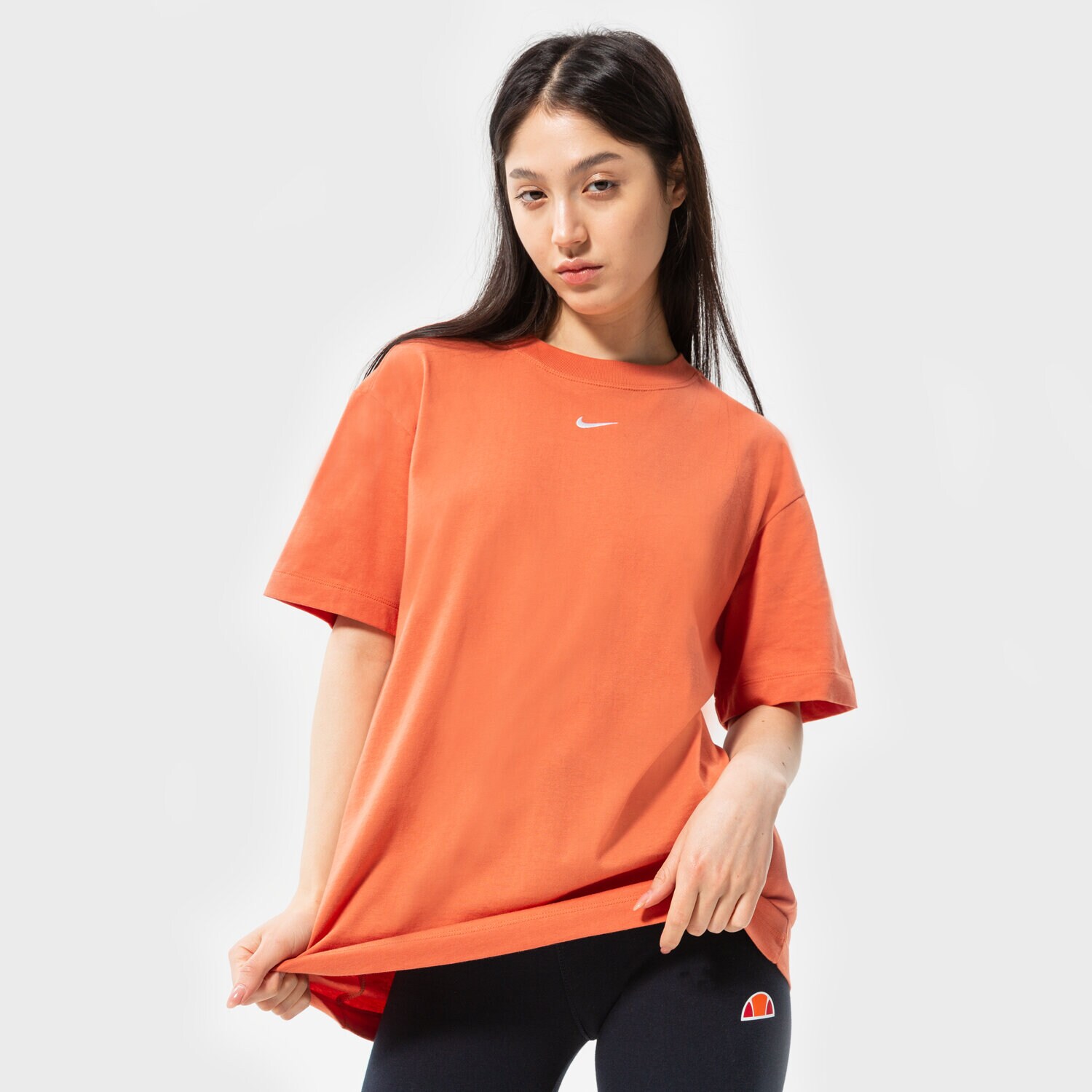 Koszulka, t-shirt damski NIKE T-SHIRT W NSW ESSNTL TEE BF LBR DN5697-827 RÓŻOWY