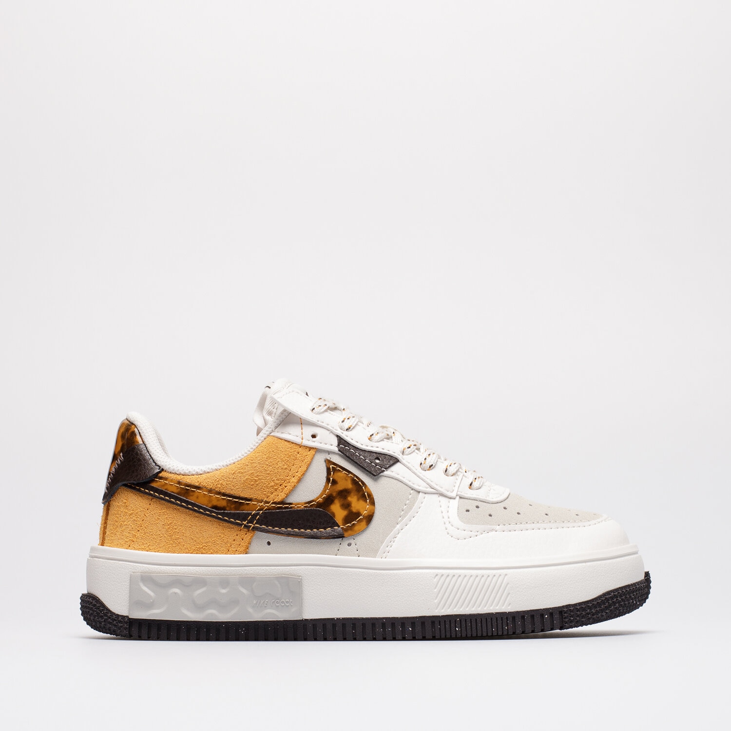 Buty sneakersy damskie NIKE AIR FORCE 1 FONTANKA DR0151-001 BIAŁY