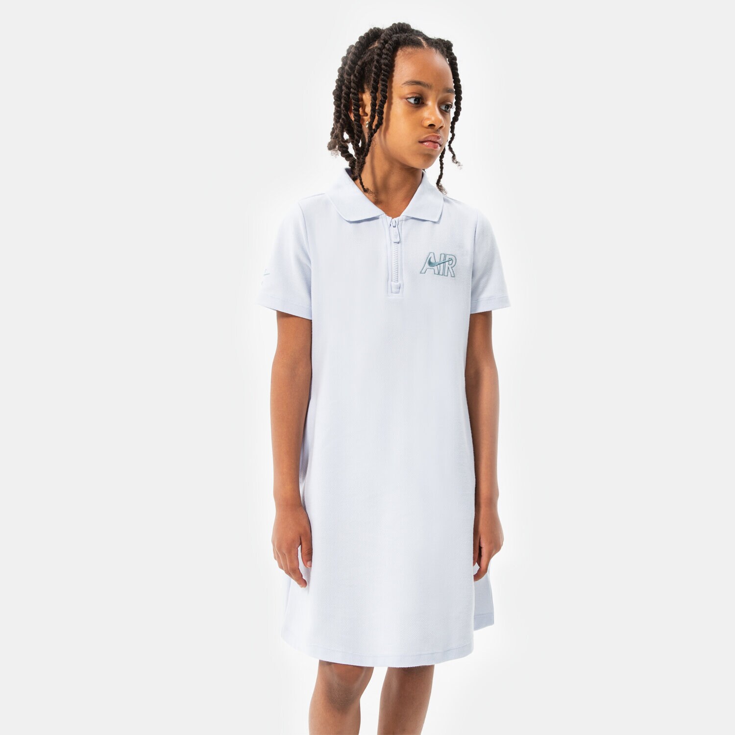 NIKE SUKIENKA G NSW AIR DRESS GIRL DO7164-085 NIEBIESKI