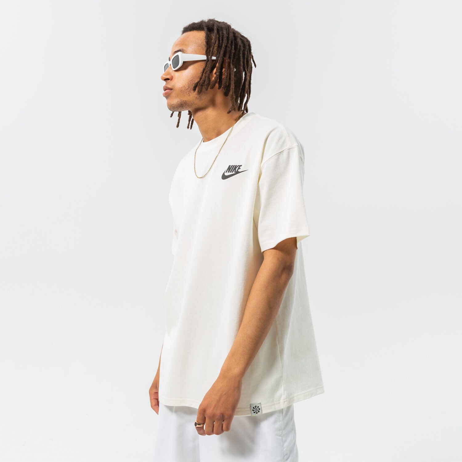 Koszulka, t-shirt sportowy męski NIKE T-SHIRT M NSW SUST M2Z LBR TEE DQ1004-133 BIAŁY