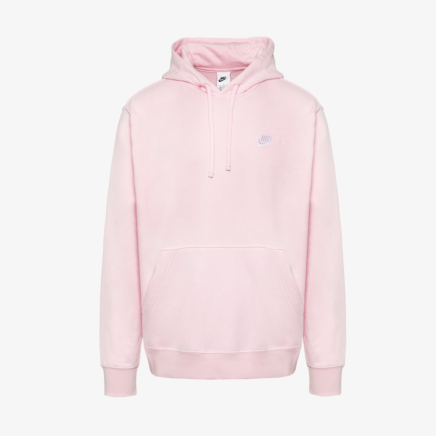 Bluza męska NIKE BLUZA Z KAPTUREM SPORTSWEAR CLUB CZ7857663 RÓŻOWY