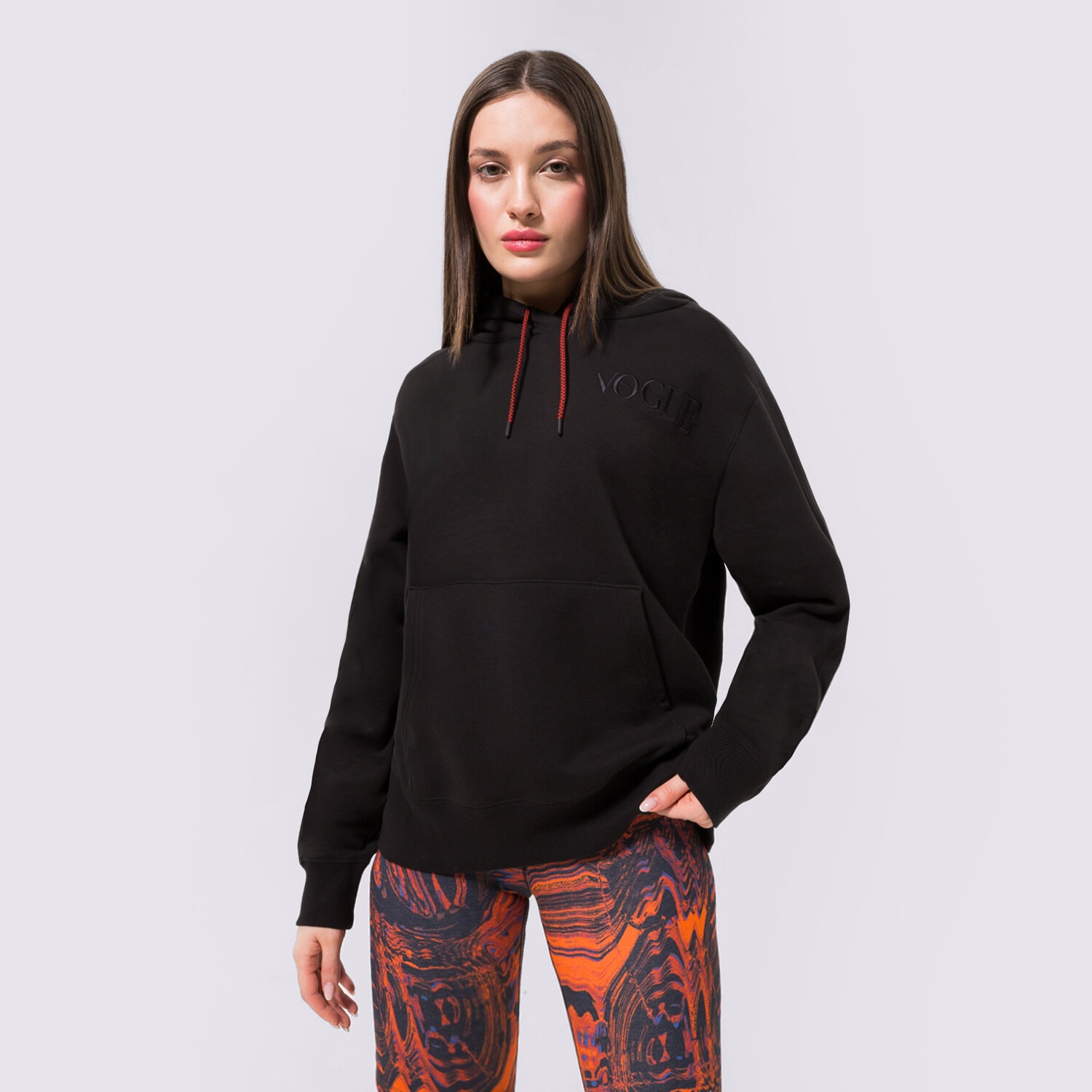 Bluza damska PUMA BLUZA Z KAPTUREM PUMA X VOGUE HOODIE 534690-01 CZARNY