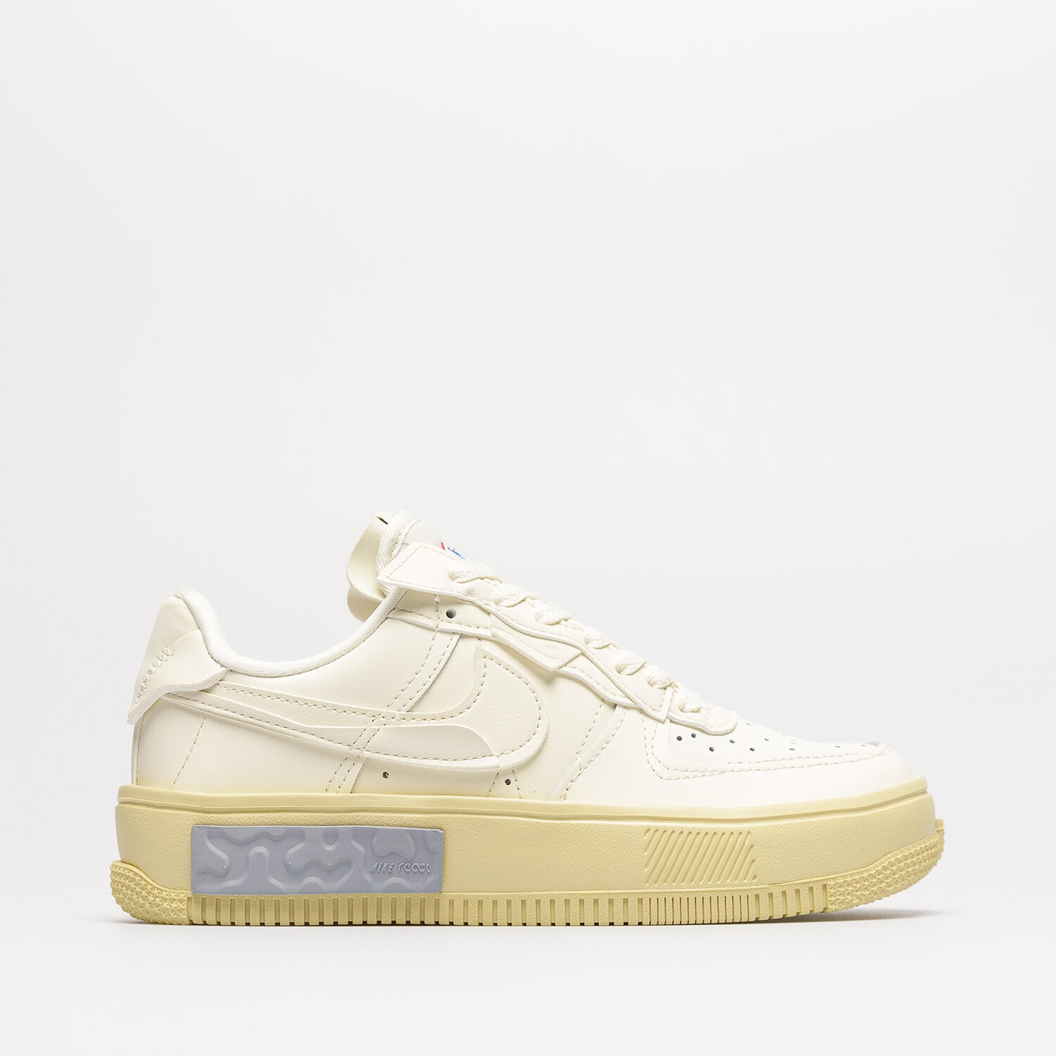 Buty sneakersy damskie NIKE AIR FORCE 1 FONTANKA DH1290-102 BEŻOWY